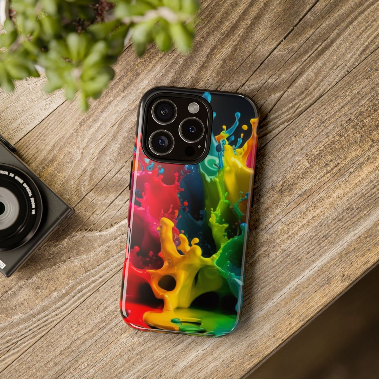 Vibrant Splash iPhone Case - Color Burst iPhone Case