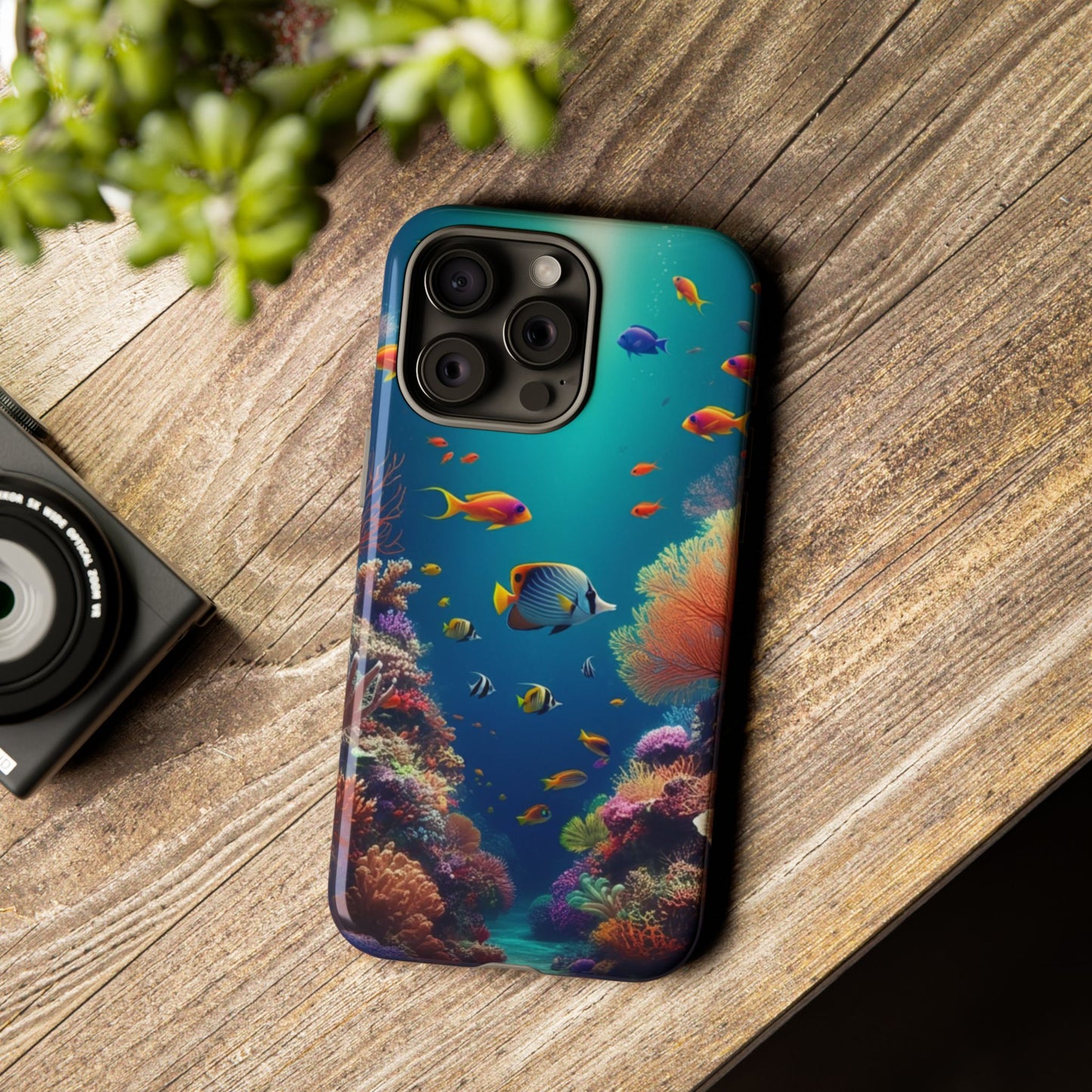 Coral Reef Tough iPhone case