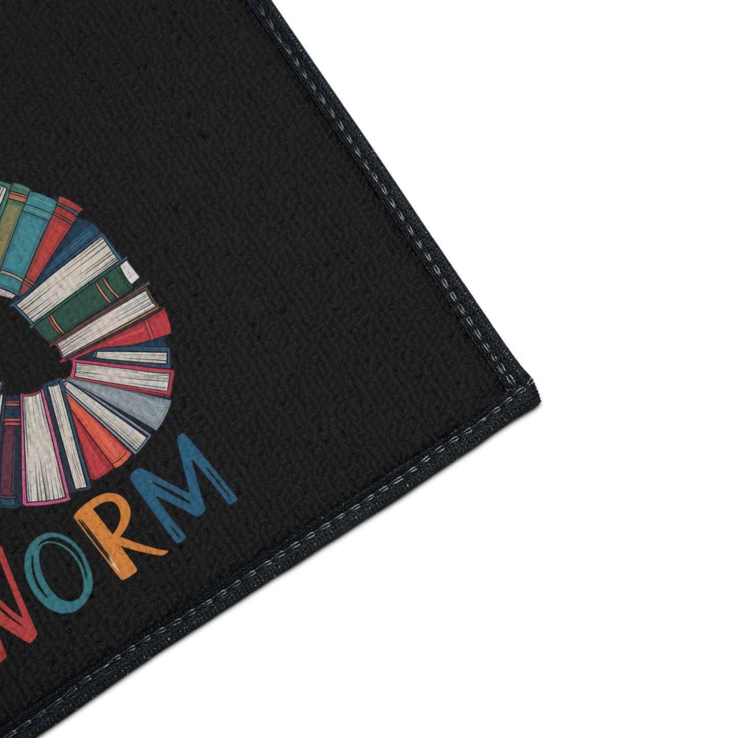 Floor Mat - Bookworm Design