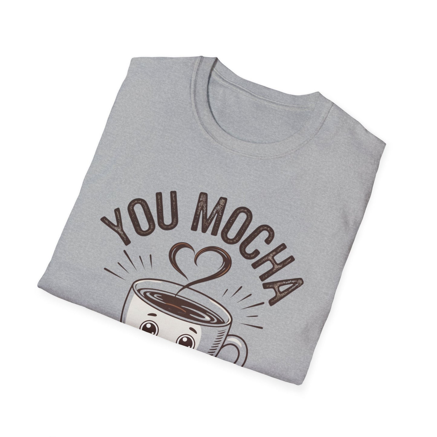 You Mocha Me Crazy T-Shirt - Cute Coffee Pun Graphic Tee - Funny Coffee Lover Shirt - Foodie Gift - Barista Humor Tee - Unisex XS-5XL