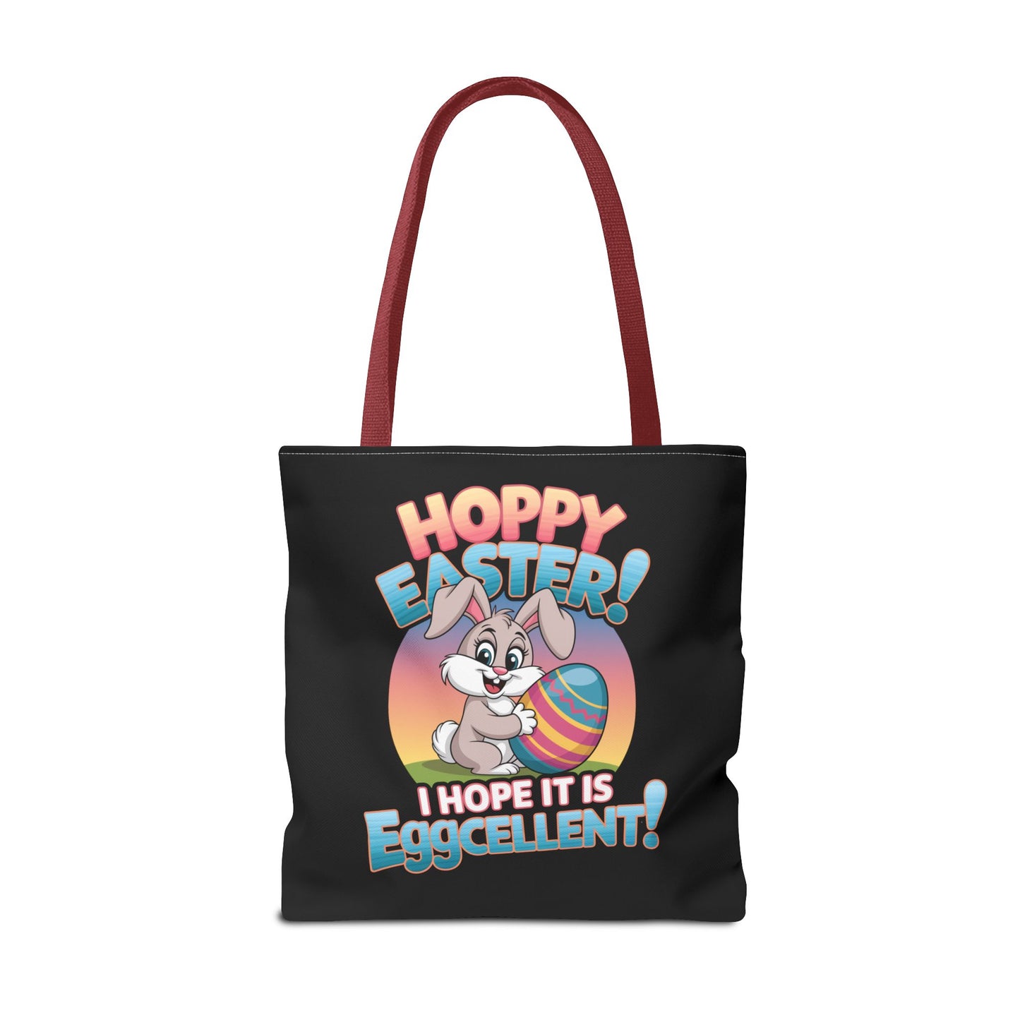 Happy Easter Tote Bag Eggcellent Bunny Design Easter Bag Easter Gift Easter Tote Accessory