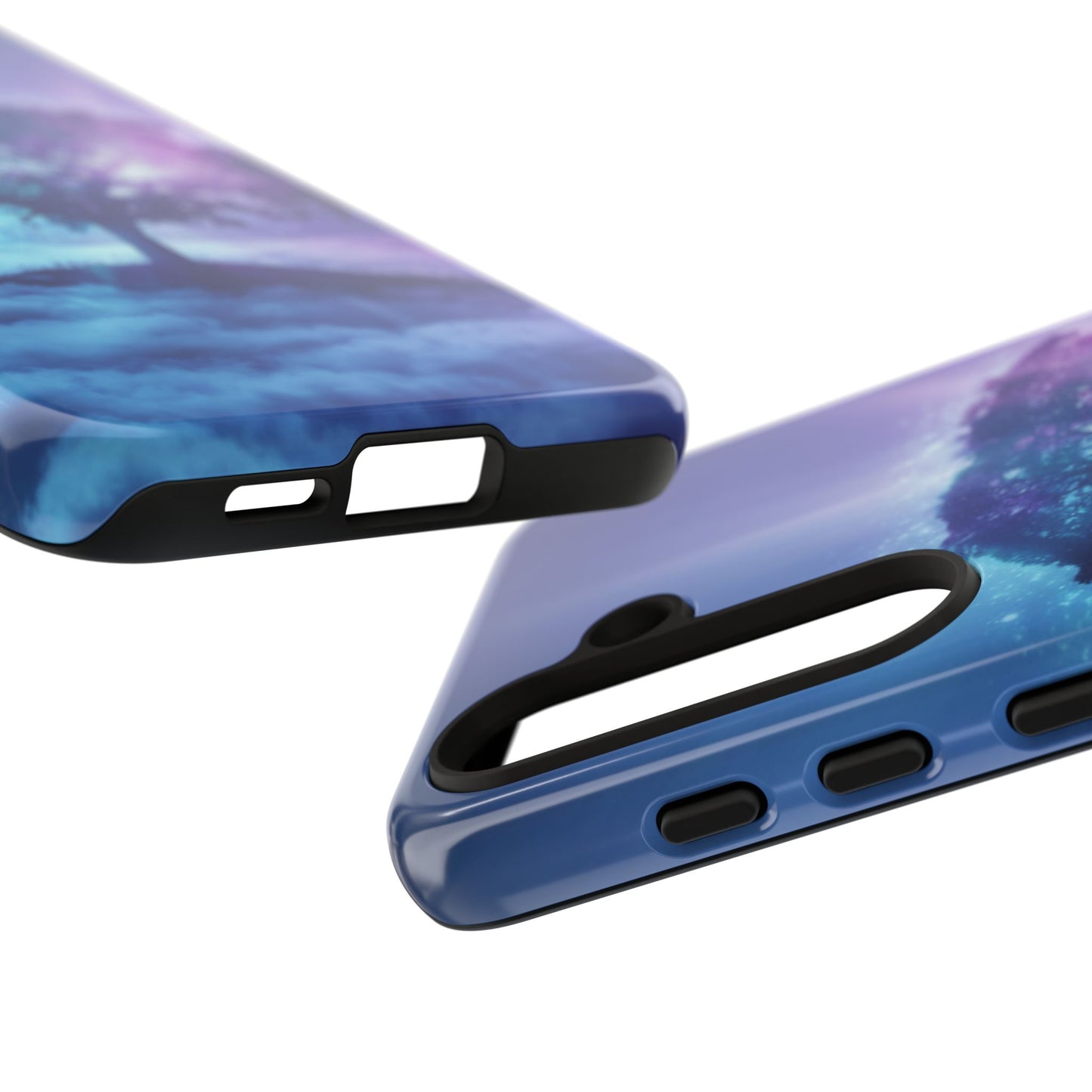 Samsung Phone Case - Dreamy Tree in the Clouds Design