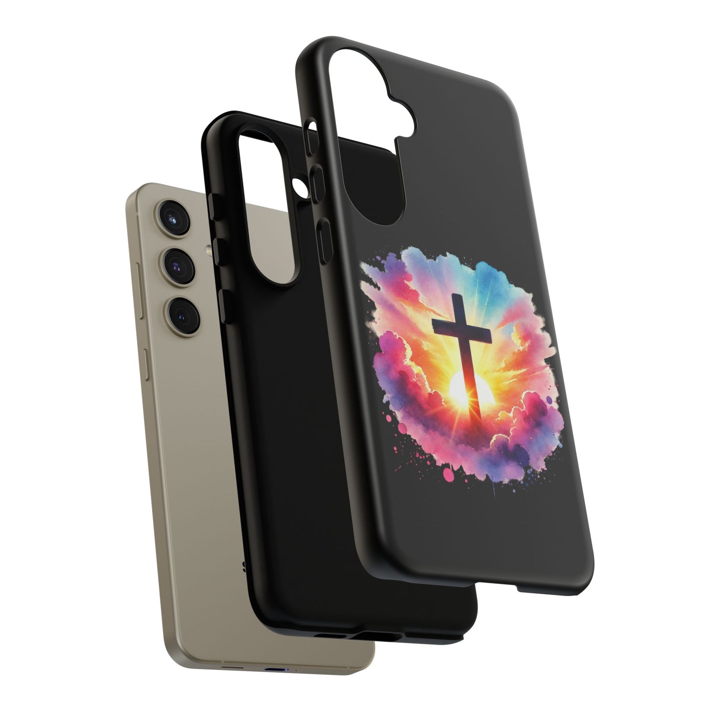 Samsung Case Inspirational Cross Phone Case Christian Phone Case Easter Samsung Case Cross Samsung Case Faith Phone Case