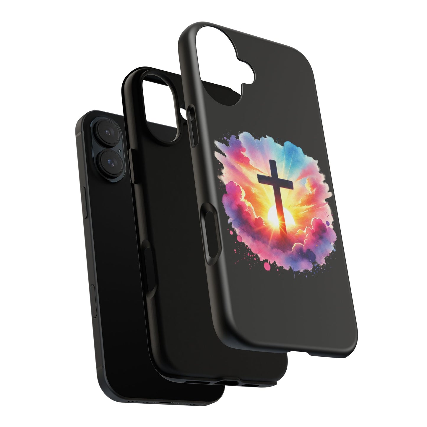 Inspirational Cross iPhone Case Christian Phone Case Easter iPhone Case Faith Based Case Easter iPhone Case