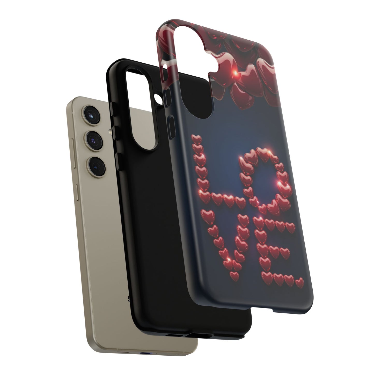 Samsung Phone Case Love Hearts Tough Case