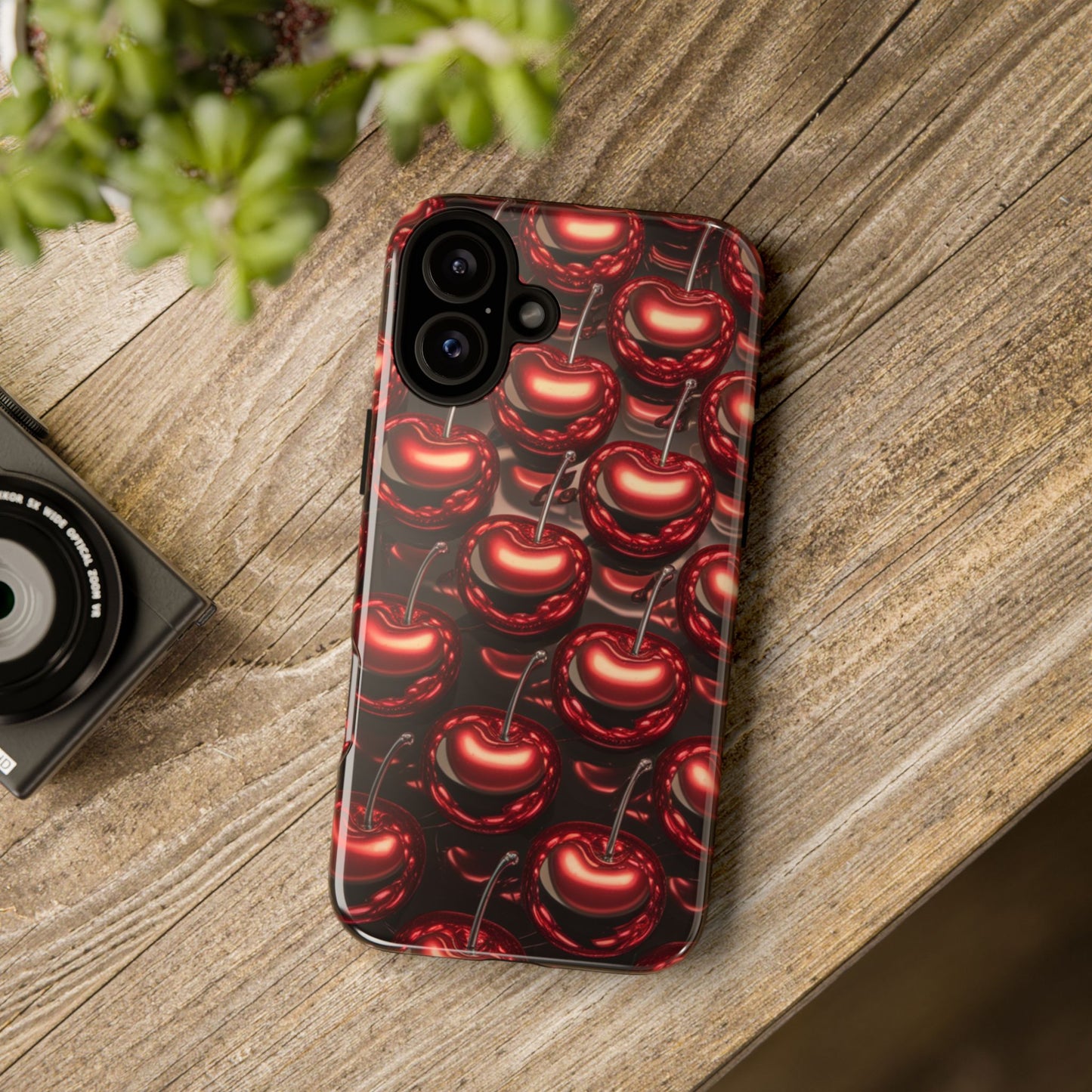 iPhone Case - Shiny Cherries Design