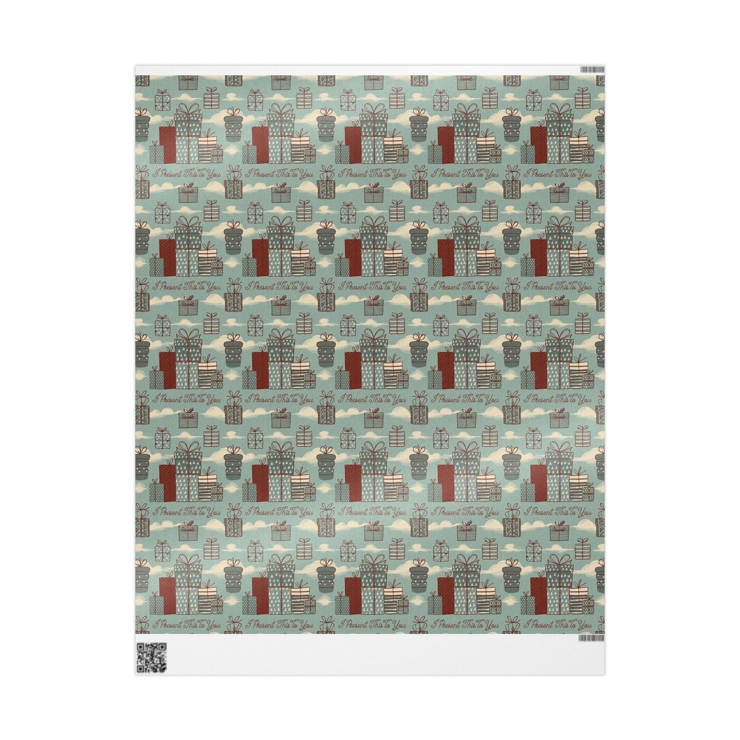 Christmas Wrapping Papers - 'I Present This To You'