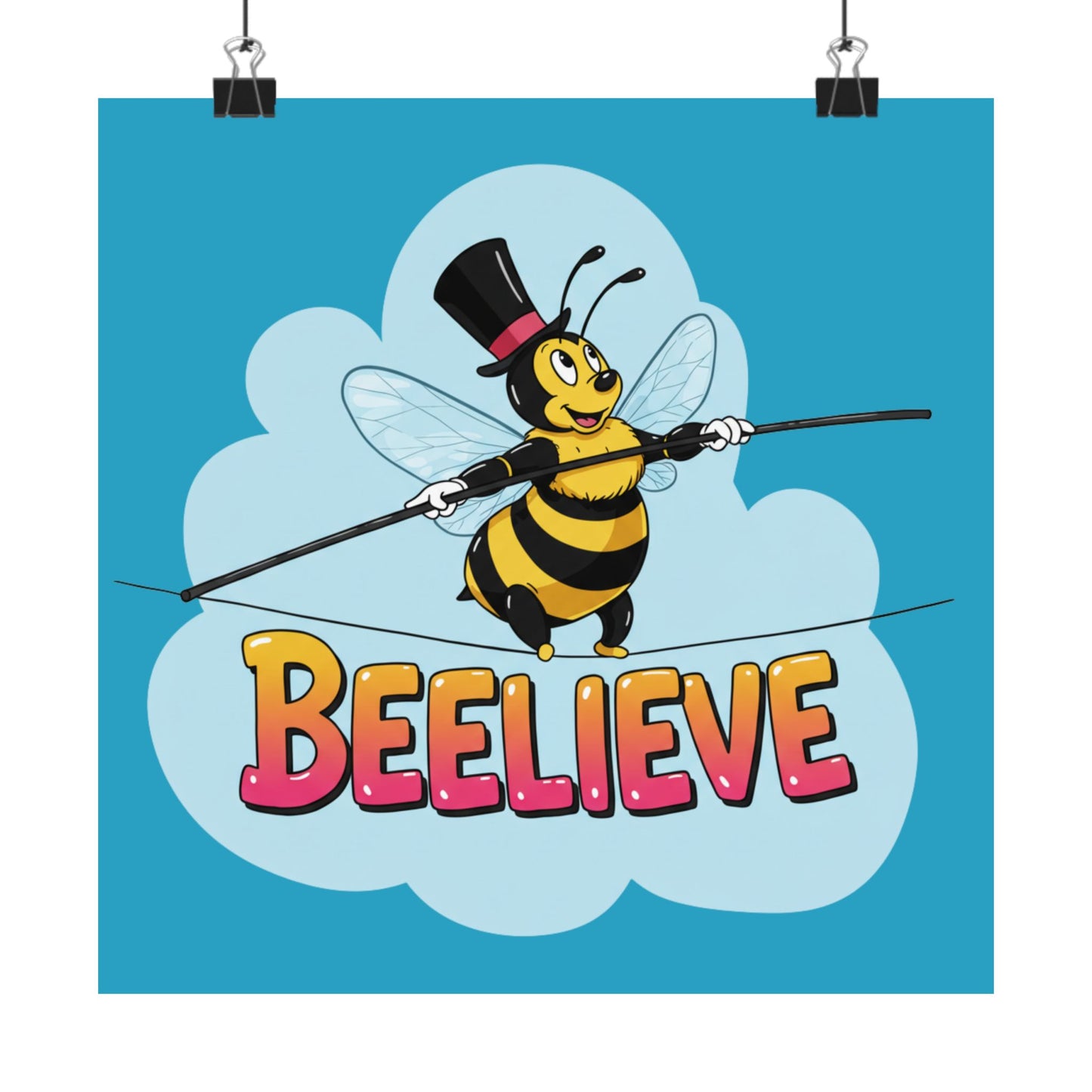 Vertical Poster - Beelieve