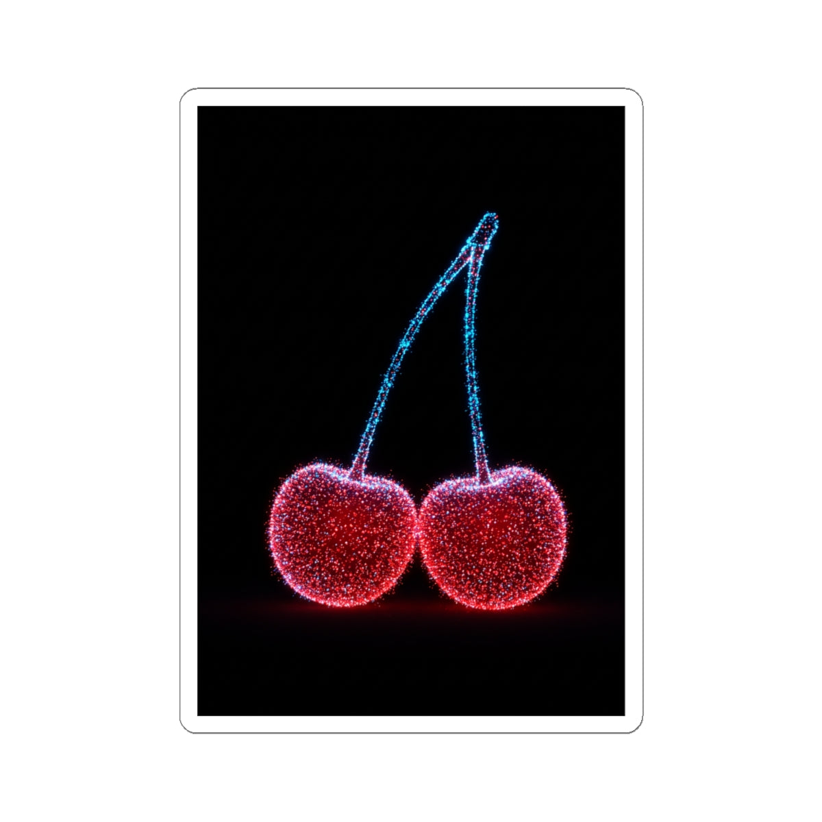 Cherry Stickers Cherry Decor Cherry Decal Fruit Stickers