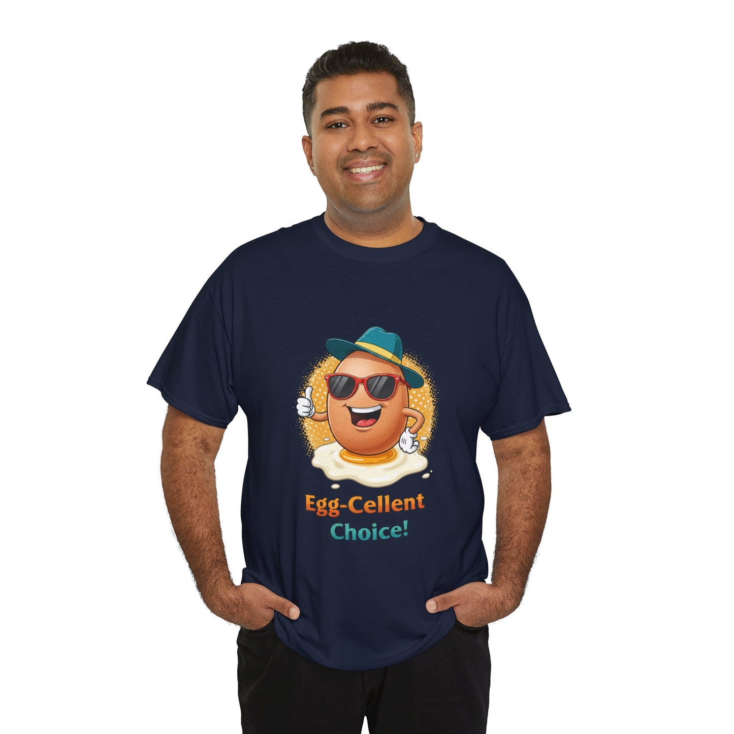 Funny Egg Shirt | Egg-Cellent Choice T-Shirt | Pun Food Tee | Breakfast Lover Gift | Cool Cartoon Egg Shirt | Dad Joke Shirt