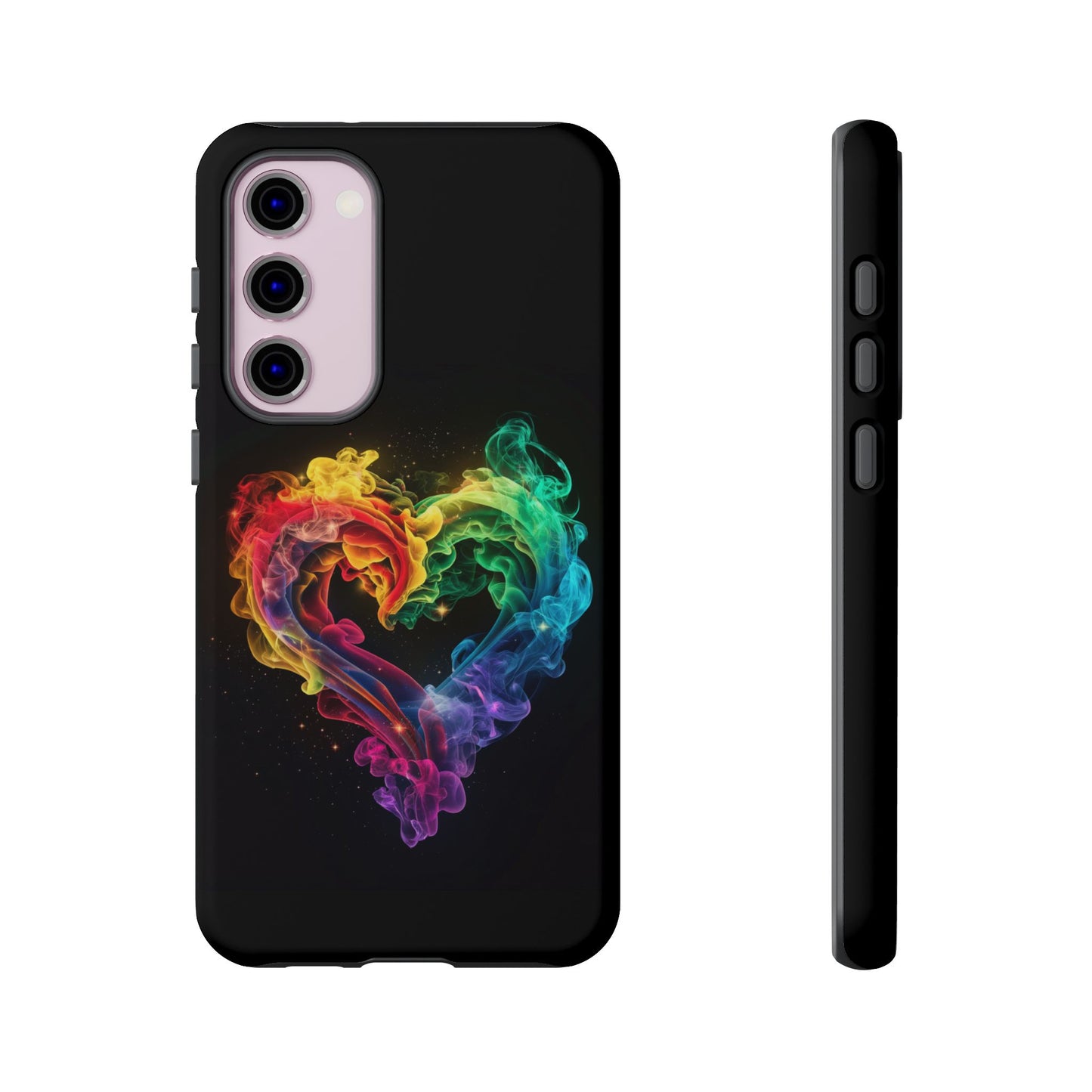 Samsung Galaxy Case - Colorful Heart Design
