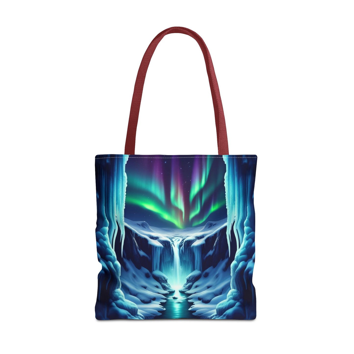 Icy Landscape Tote Bag