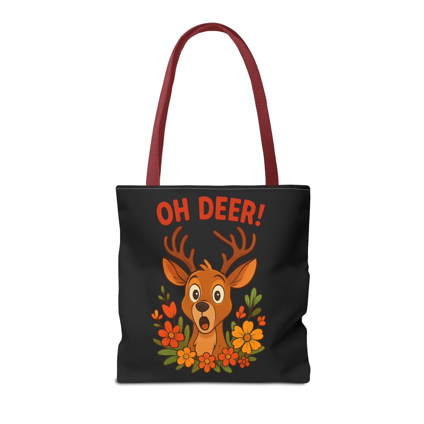 Oh Deer Tote Bag Wildlife Bag Deer Tote Nature Bag Grocery Bag Reusable Tote