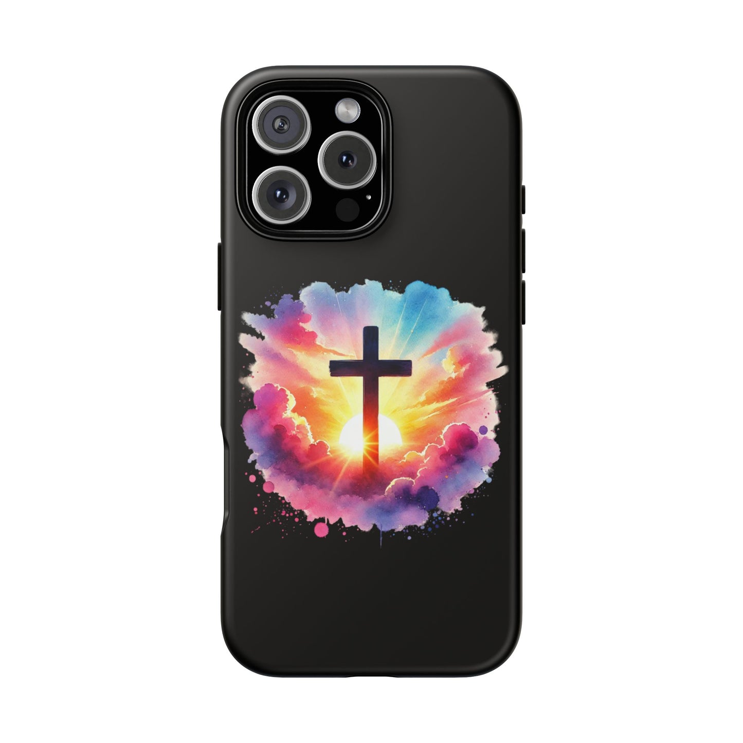 Inspirational Cross iPhone Case Christian Phone Case Easter iPhone Case Faith Based Case Easter iPhone Case