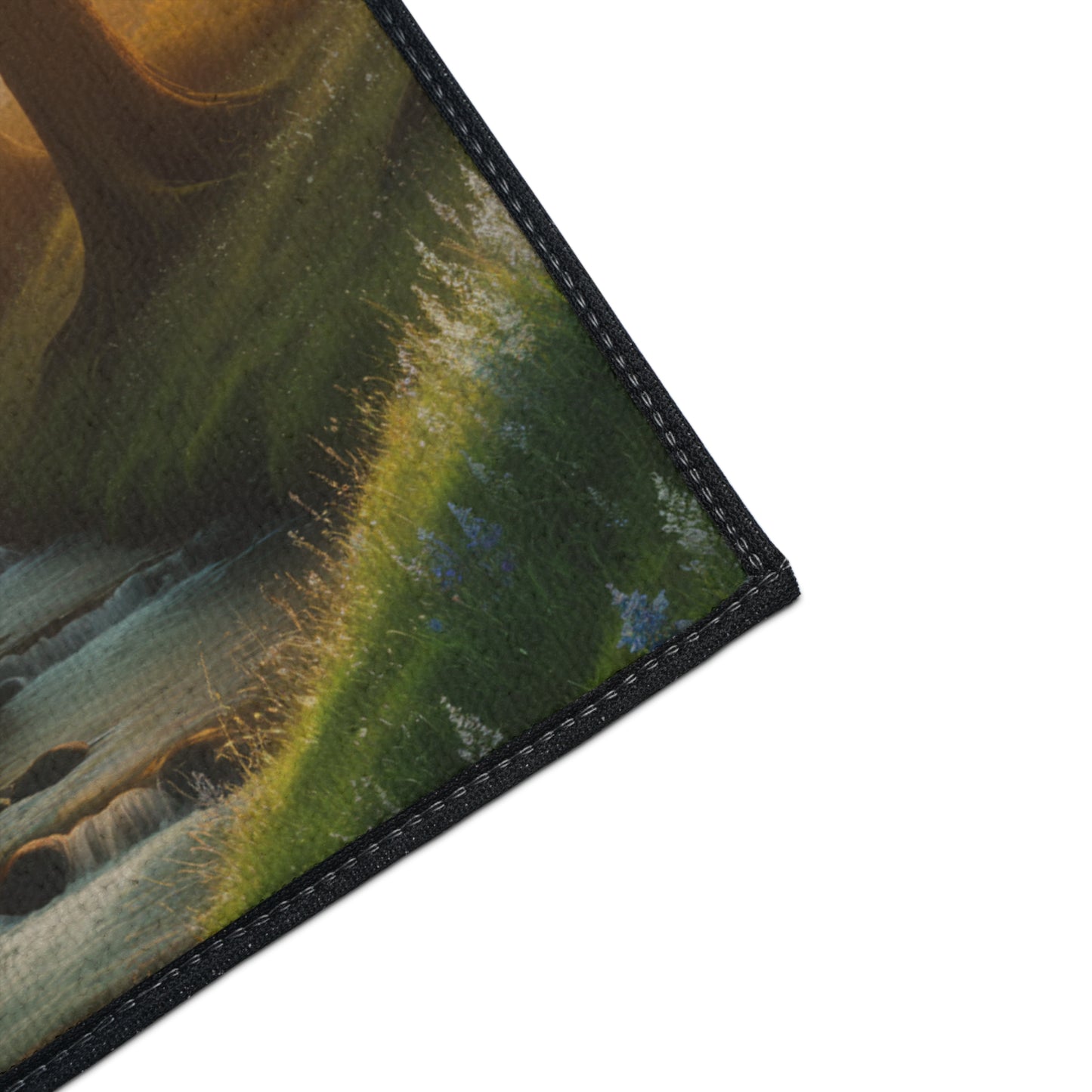 Nature Floor Mat Forest Welcome Mat Stream Door Mat