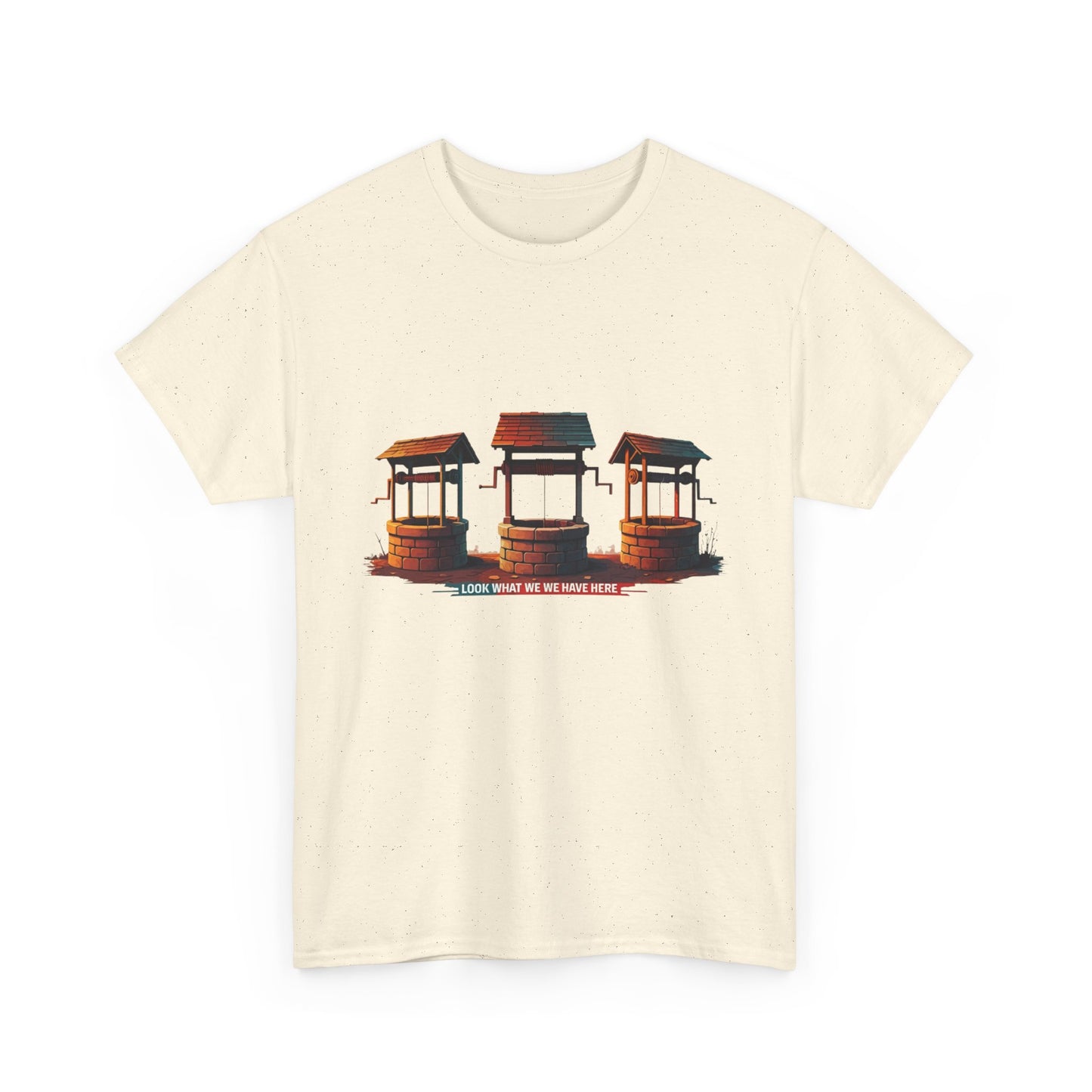 Funny “Well Well Well” T-Shirt • Pun Graphic Tee with Wishing Wells • Retro Vintage Humor Shirt • Gift for Pun Lovers & Joke Fans