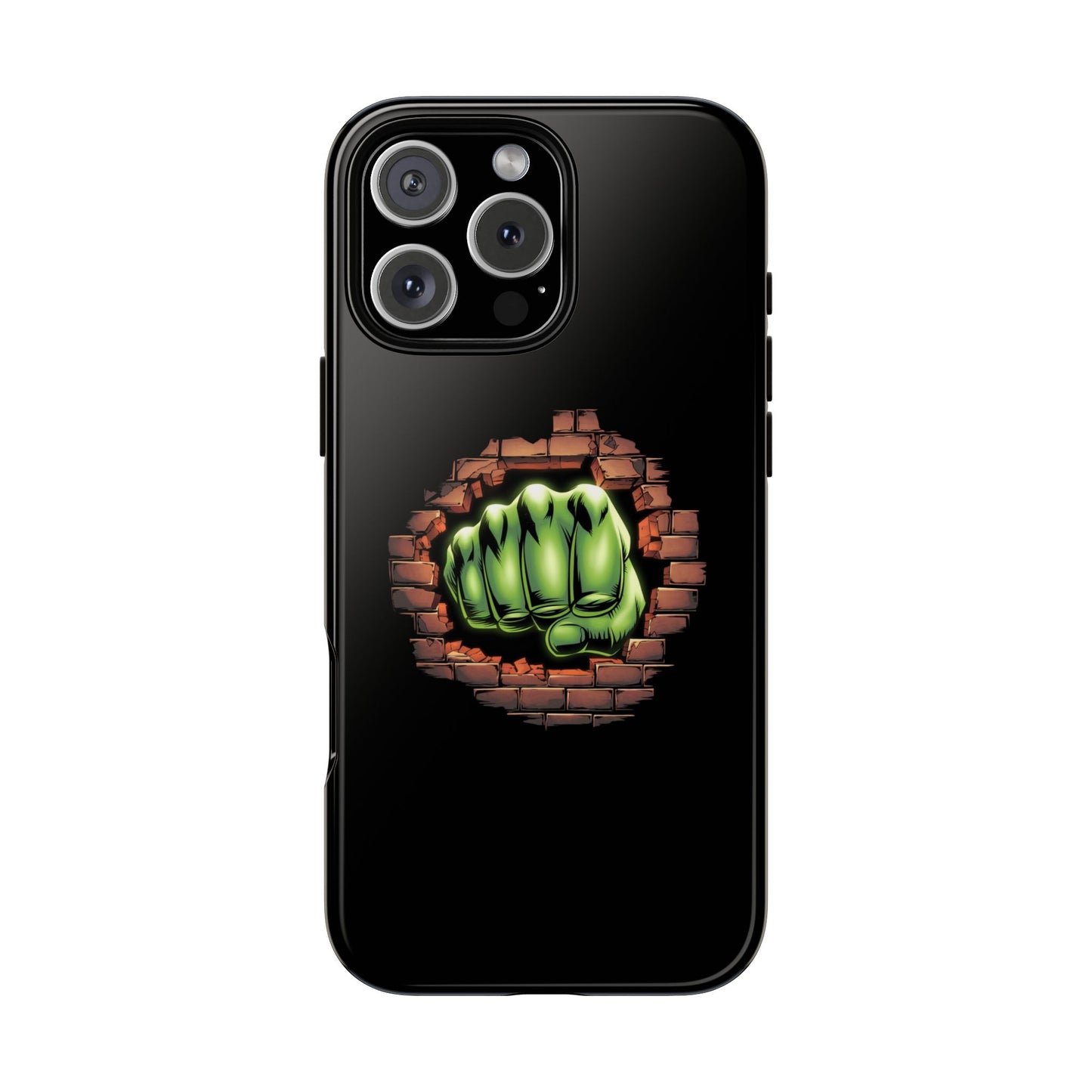 iPhone Case Green Fist Tough Case, Comic Book Phone Case, iPhone Case for Geeks