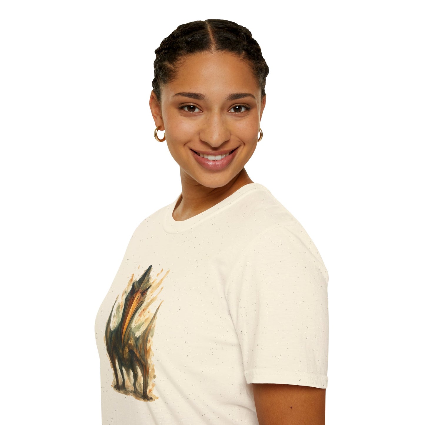 Quetzalcoatlus Pterosaur Tee - Prehistoric Flying Reptile Shirt, Dinosaur Lover Gift, Paleontology Art Unisex T-Shirt
