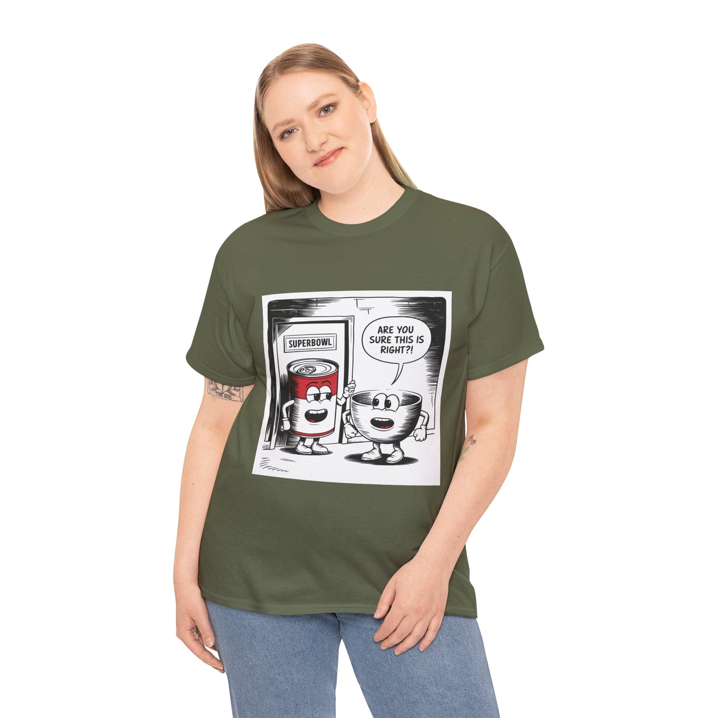 Comic Unisex Tee - Superbowl Design