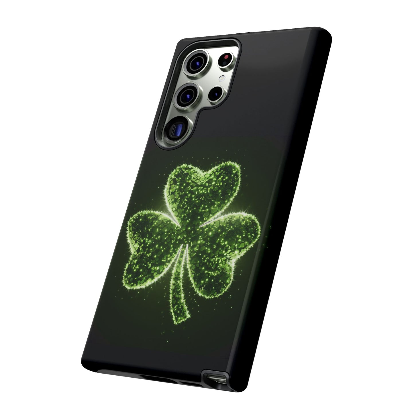 Phone Case - Shiny Shamrock Design for Samsung Galaxy