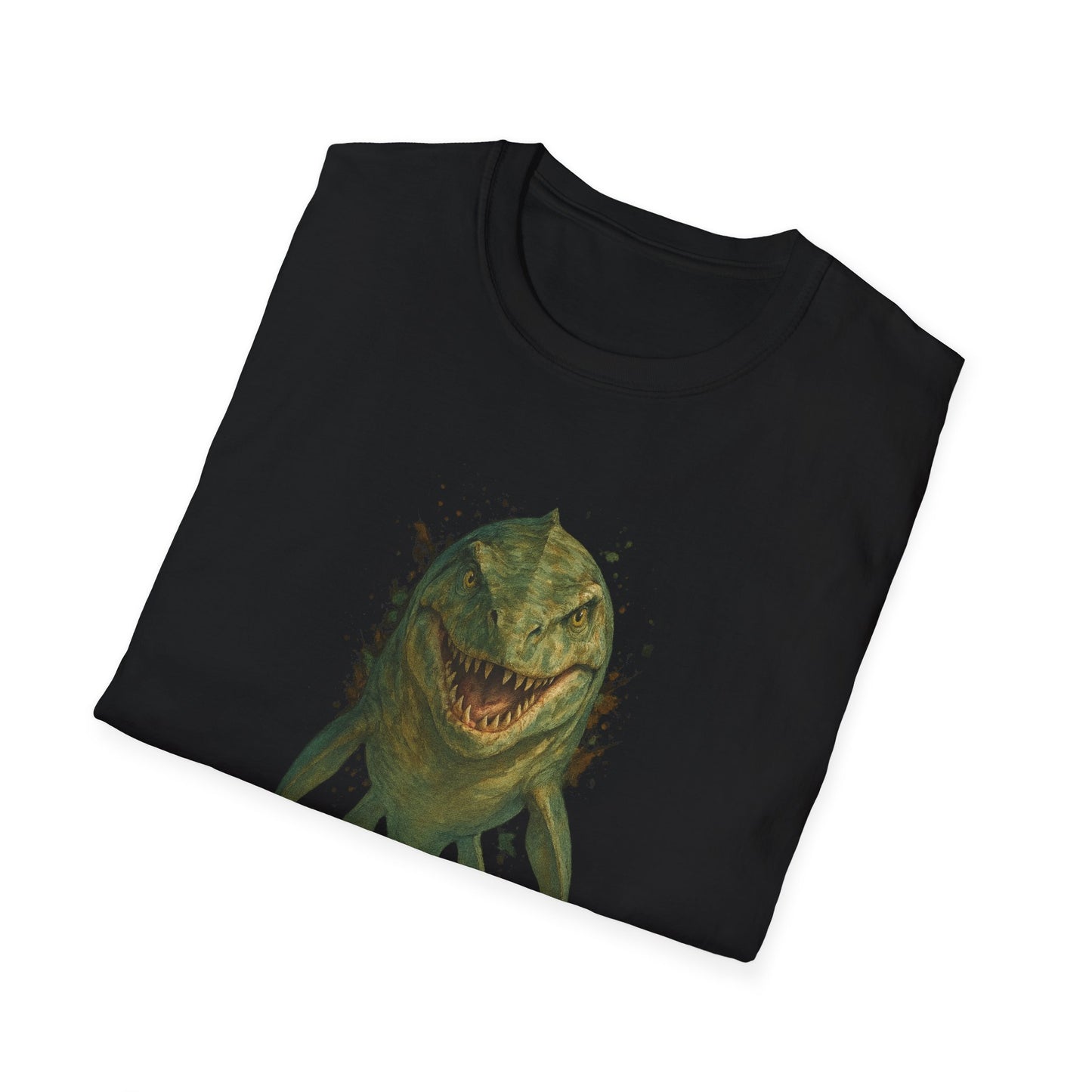 Watercolor Mosasaurus T-Shirt | Prehistoric Sea Dinosaur Tee | Fossil Lover Gift | Unisex Cotton Graphic Shirt Jurassic Tee