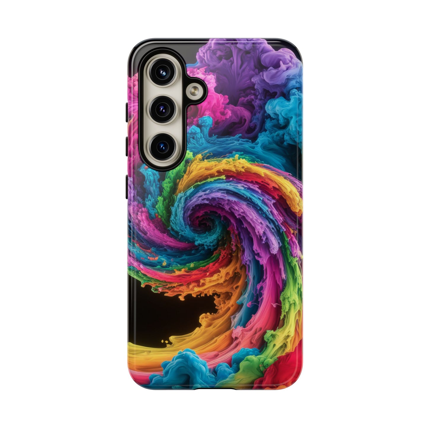 Phone Case - Colorful Swirl Design for Samsung Galaxy