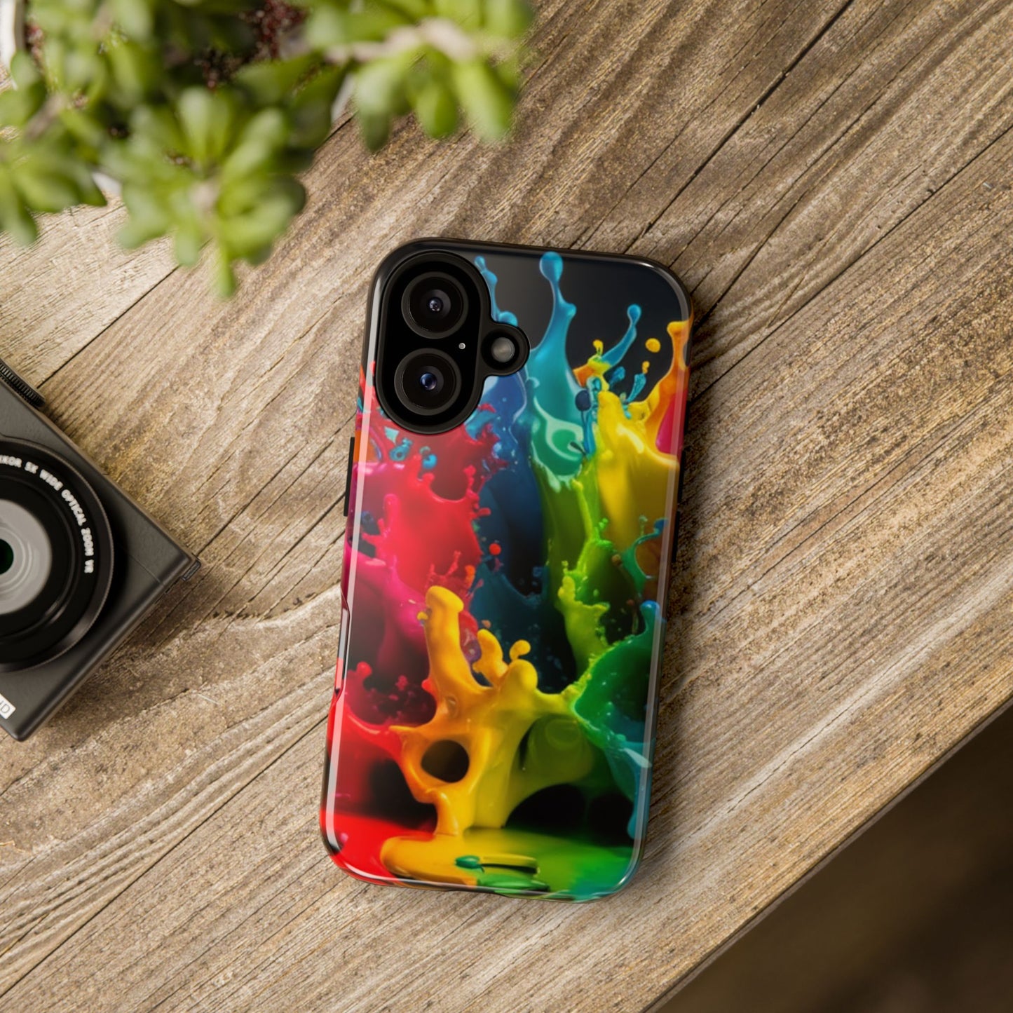 Vibrant Splash iPhone Case - Color Burst iPhone Case