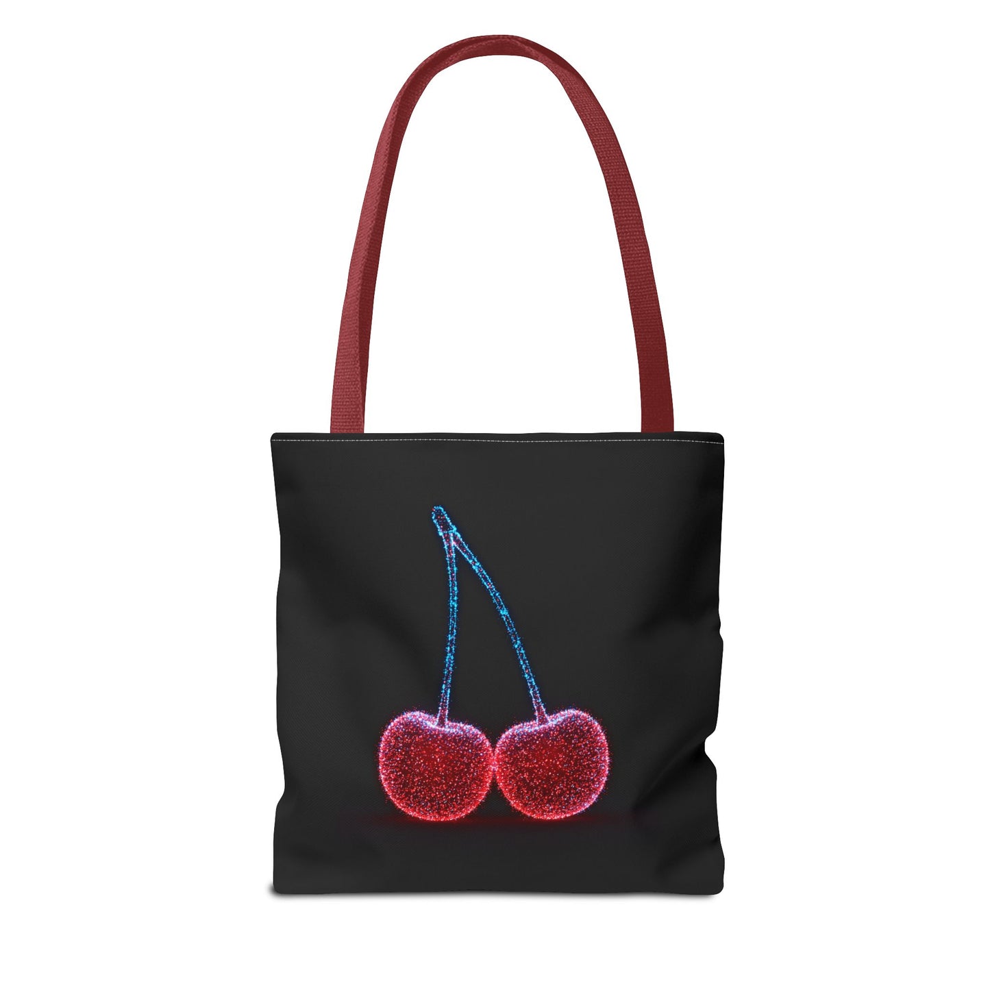 Sparkling Cherry Tote Bag Reusable Bag Shopping Bag Cherry Bag Reusable Tote