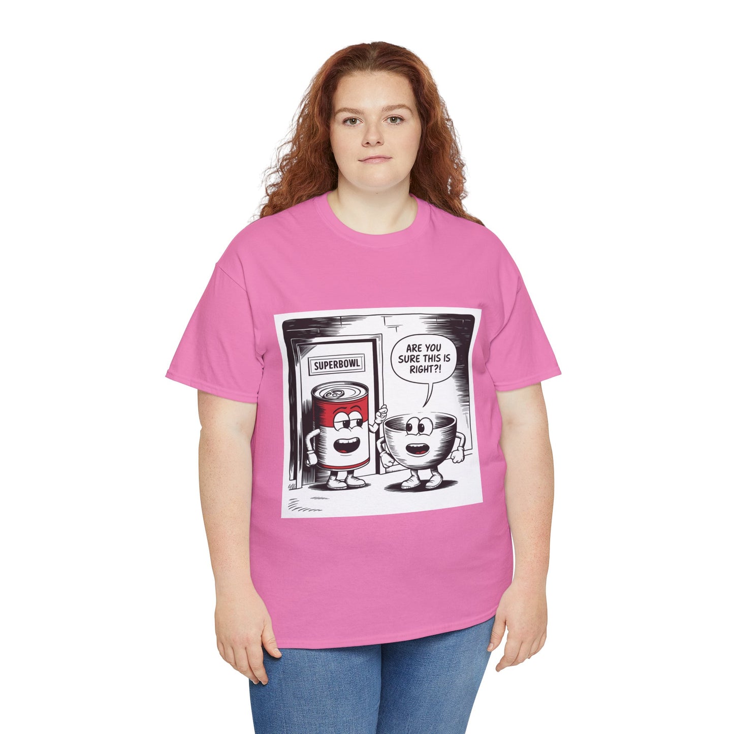 Comic Unisex Tee - Superbowl Design