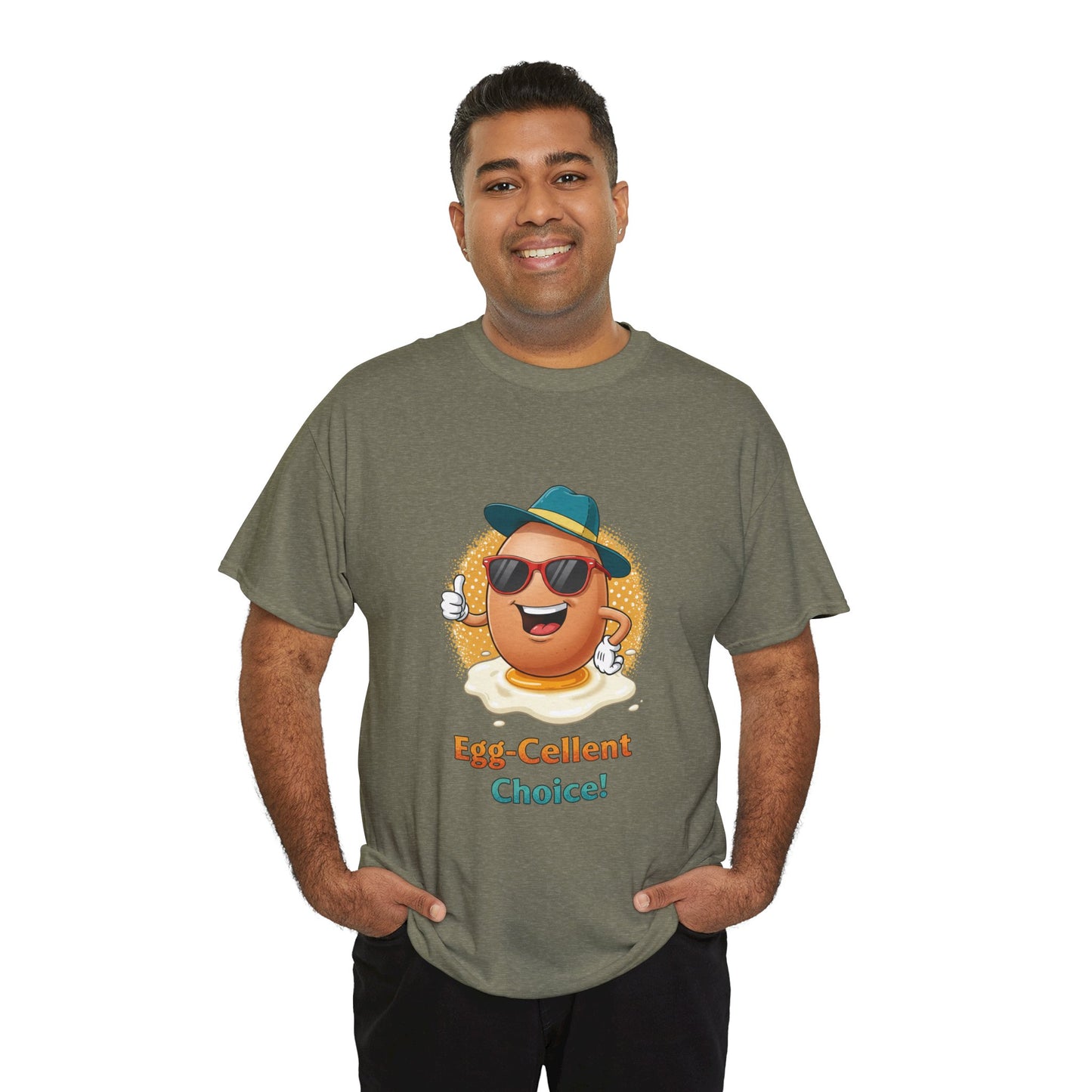 Funny Egg Shirt | Egg-Cellent Choice T-Shirt | Pun Food Tee | Breakfast Lover Gift | Cool Cartoon Egg Shirt | Dad Joke Shirt