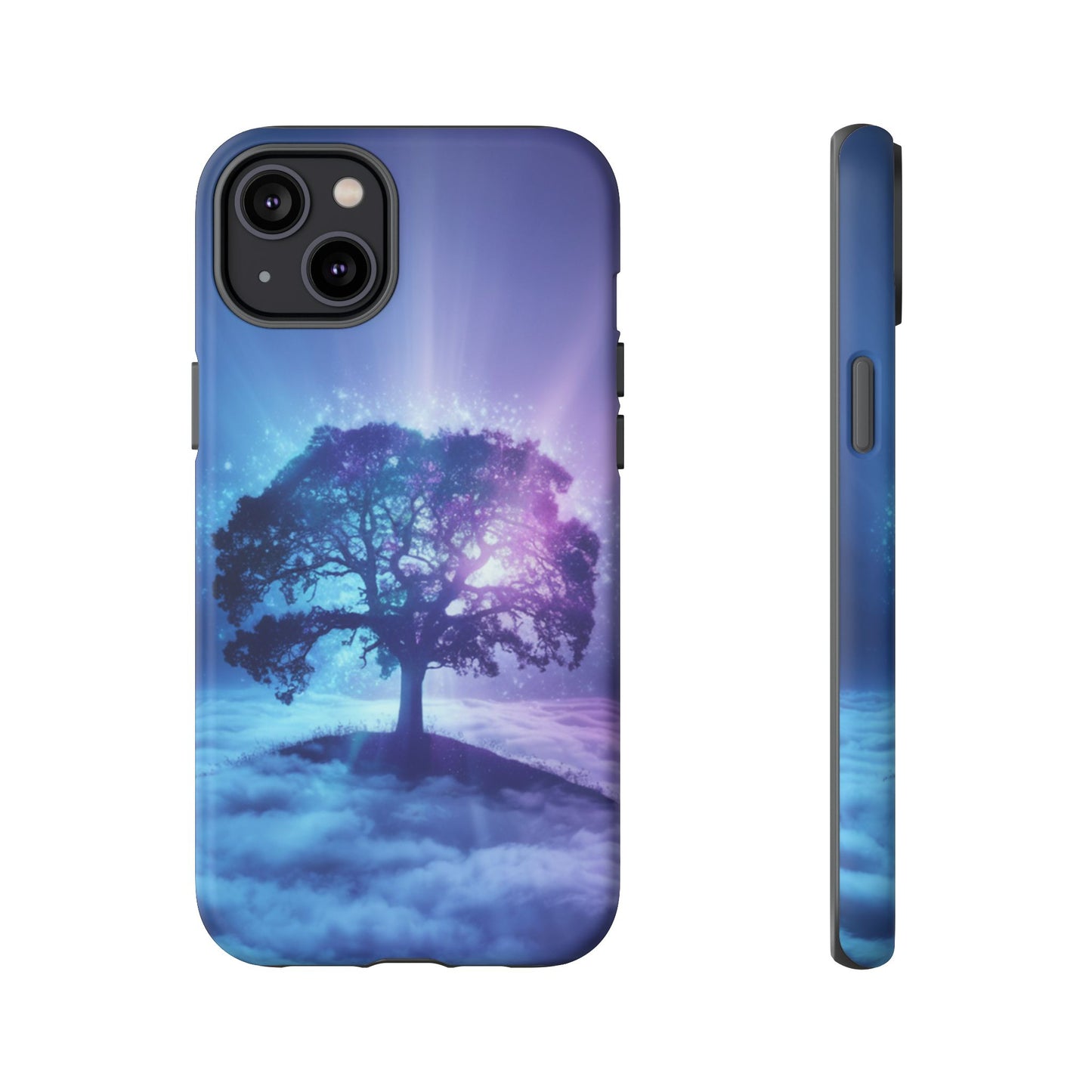 iPhone Case with Dreamy Tree Design