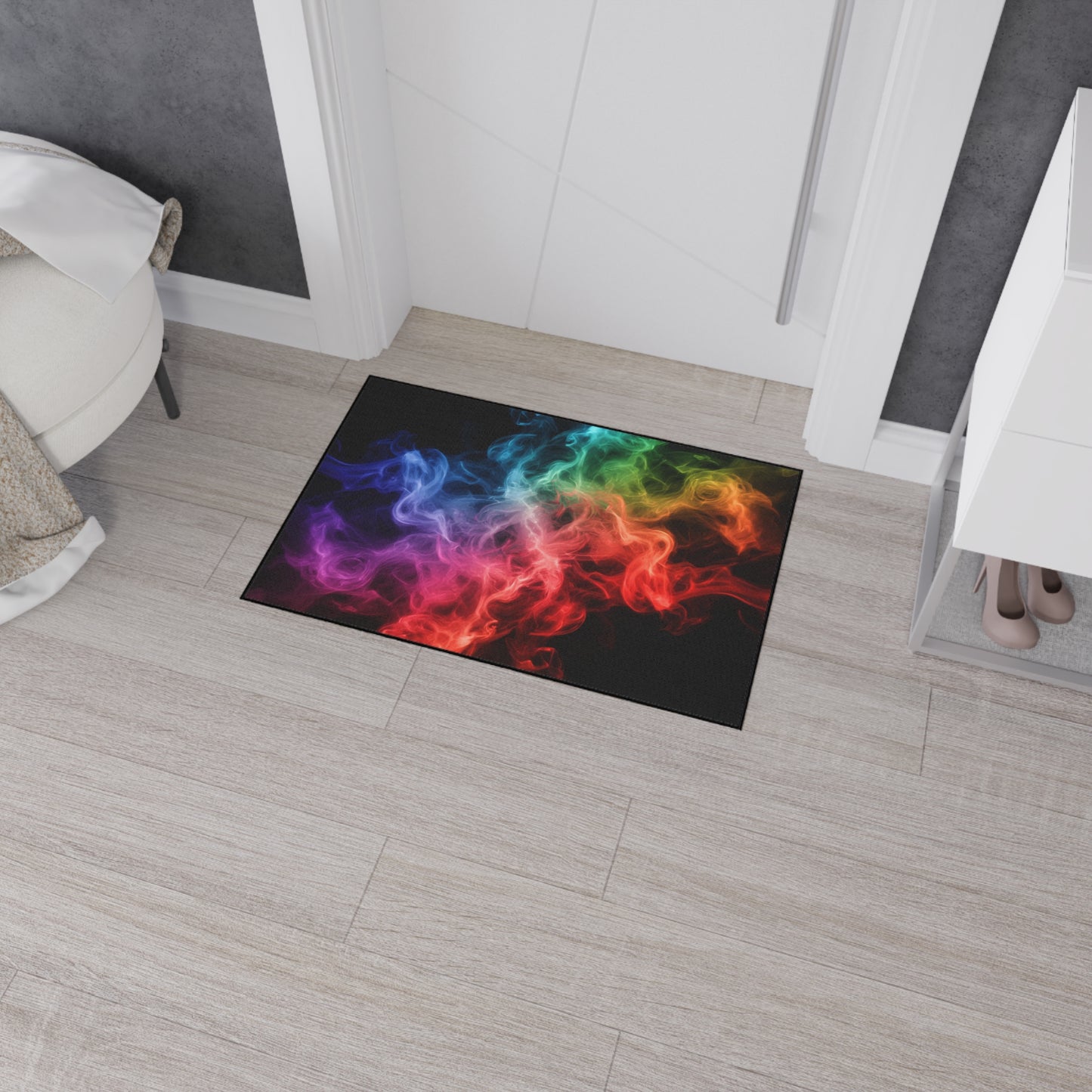 Smoke Streak Floor Mat