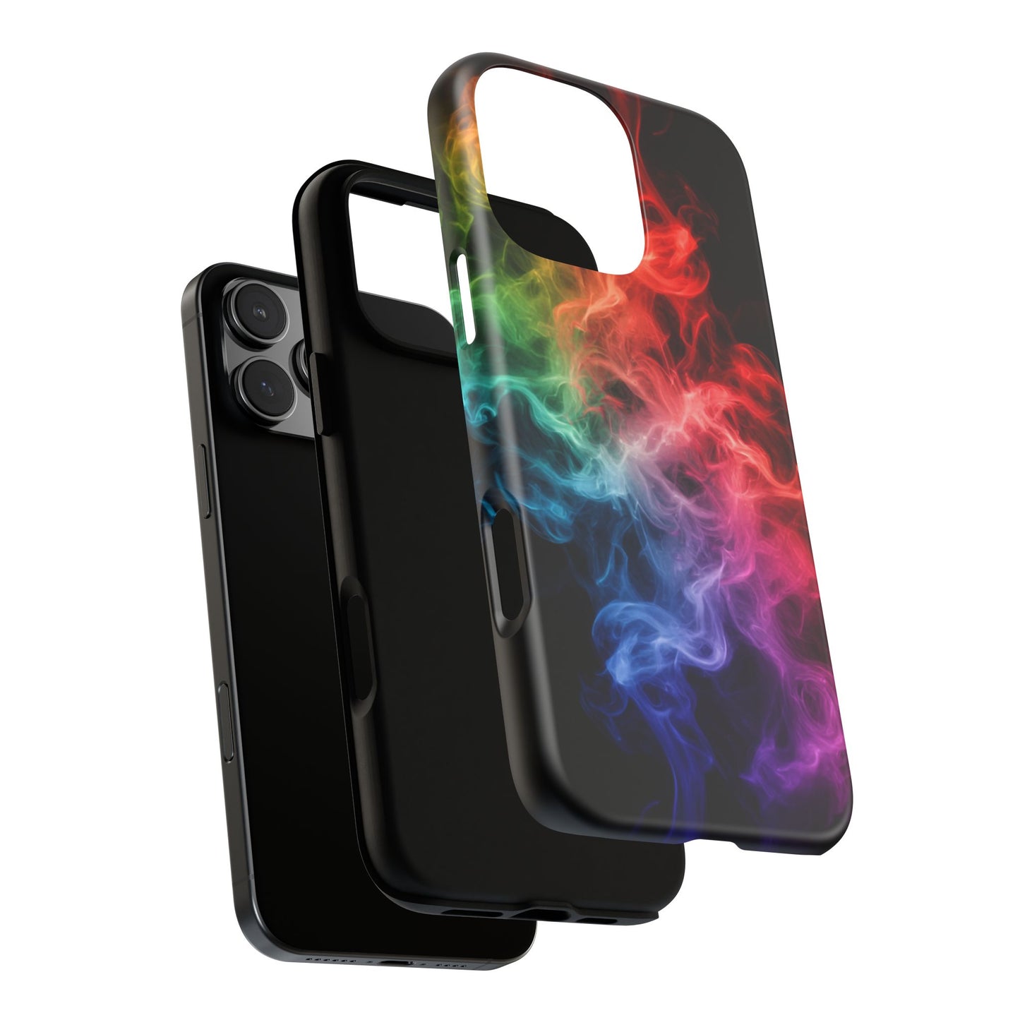 iPhone Case - Colorful Smoke Design