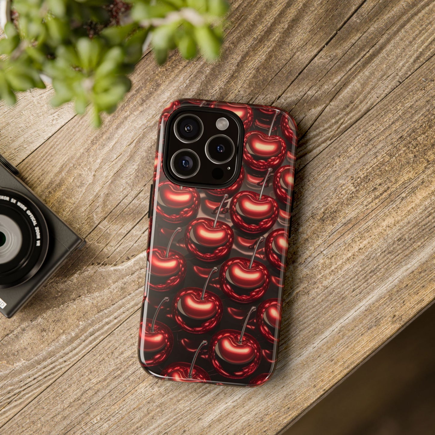 iPhone Case - Shiny Cherries Design