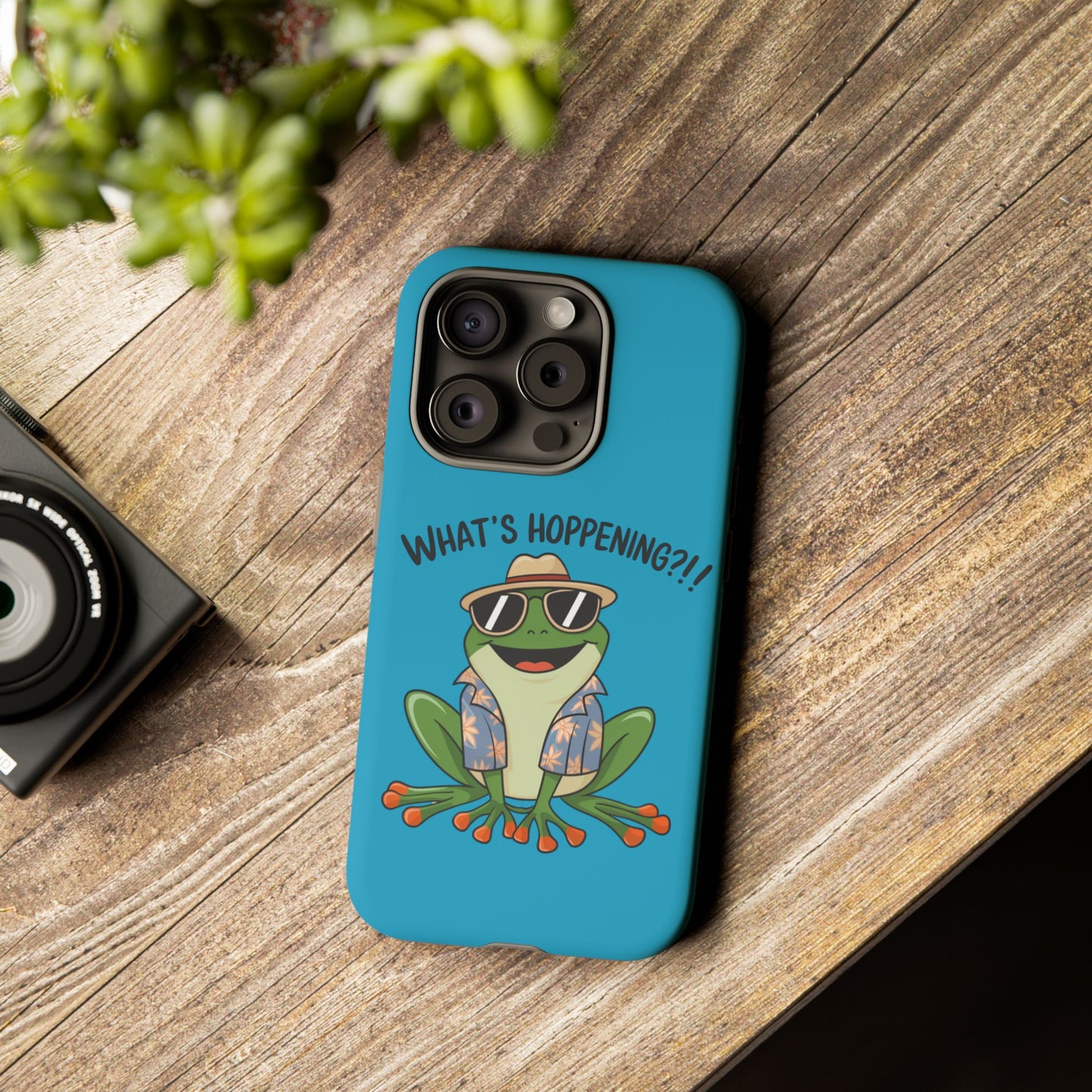 iPhone Case - Frog 'What's Hoppening'