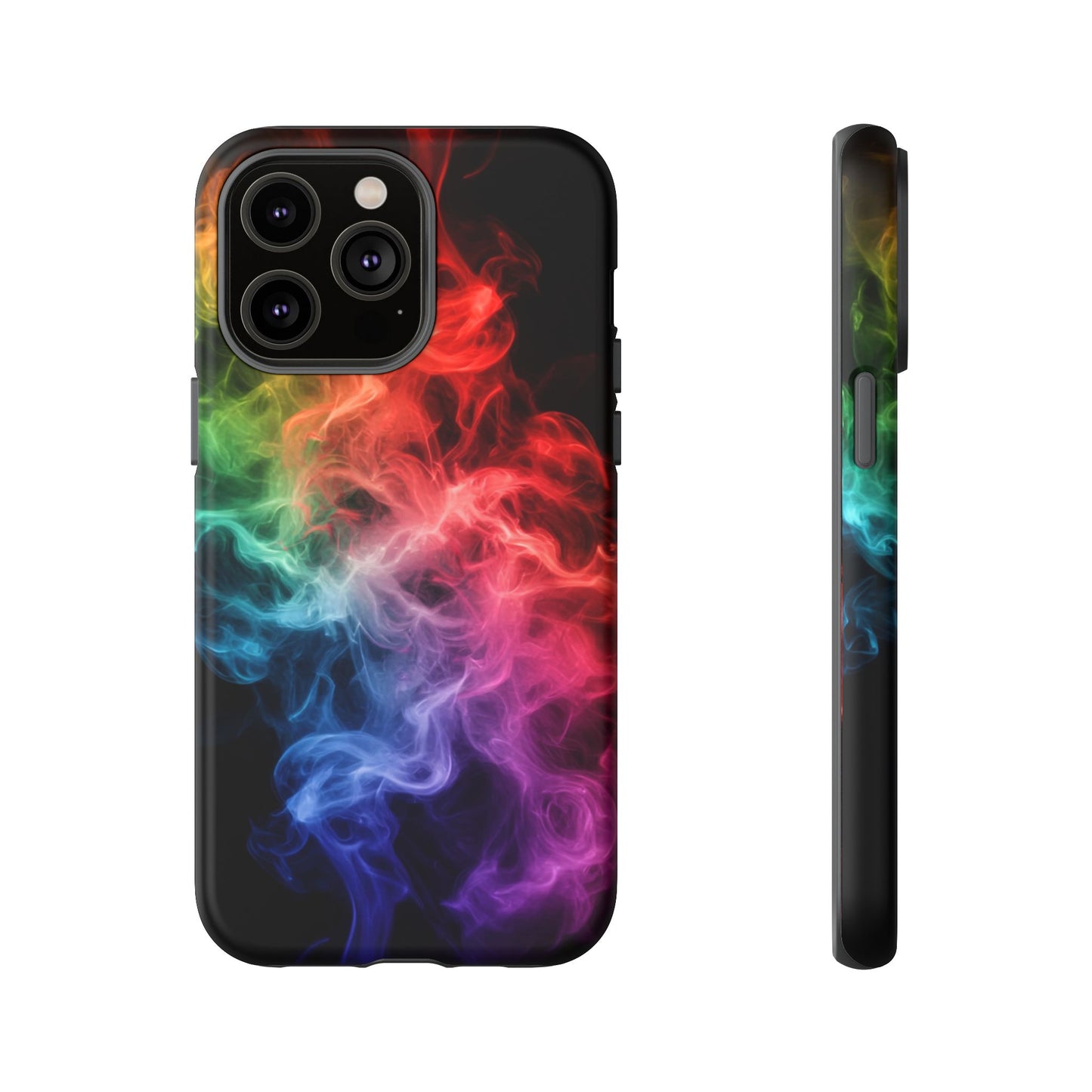 iPhone Case - Colorful Smoke Design