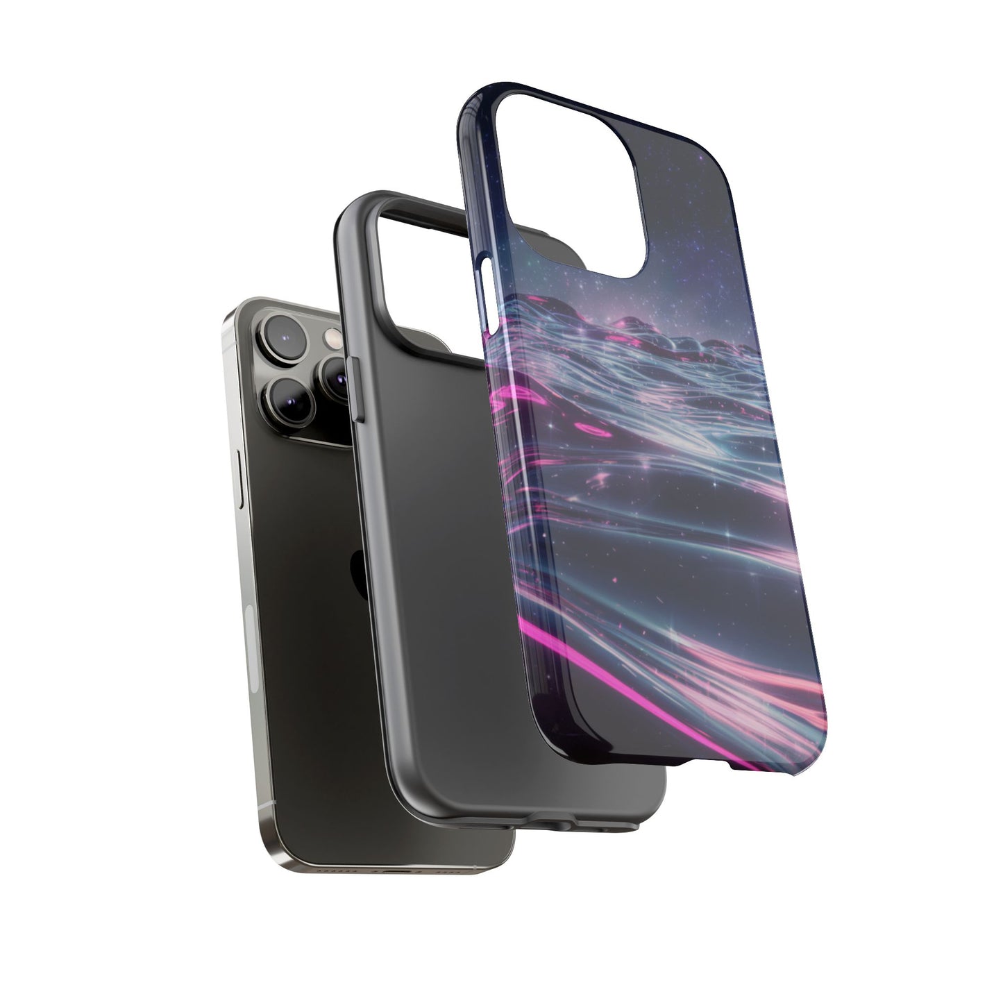 iPhone Case - Galactic Ocean and Sky Tough Case