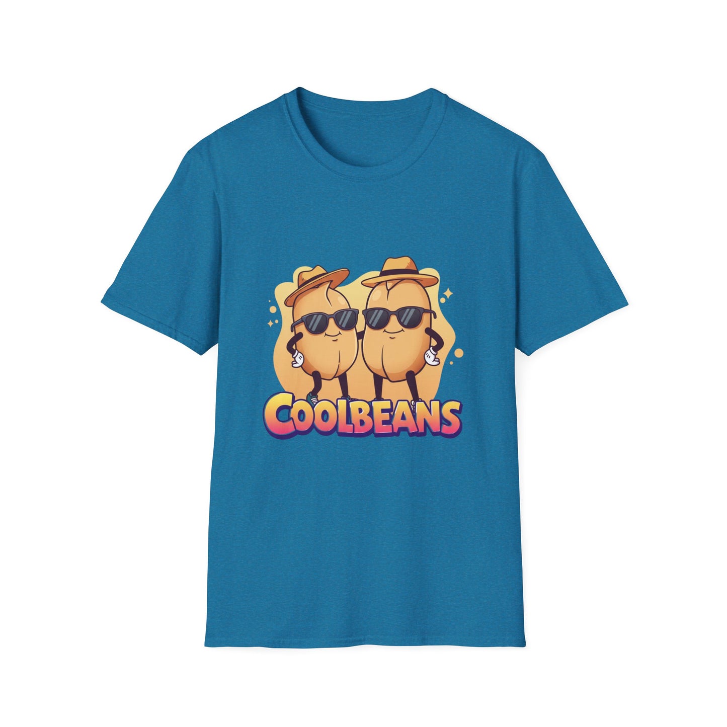 Cool Beans T-Shirt - Two Cooler-Than-Cool Beans With Sunglasses, Quirky Food-Pun Gift Tee for Him, Her or Besties - Perfect Humor and Style
