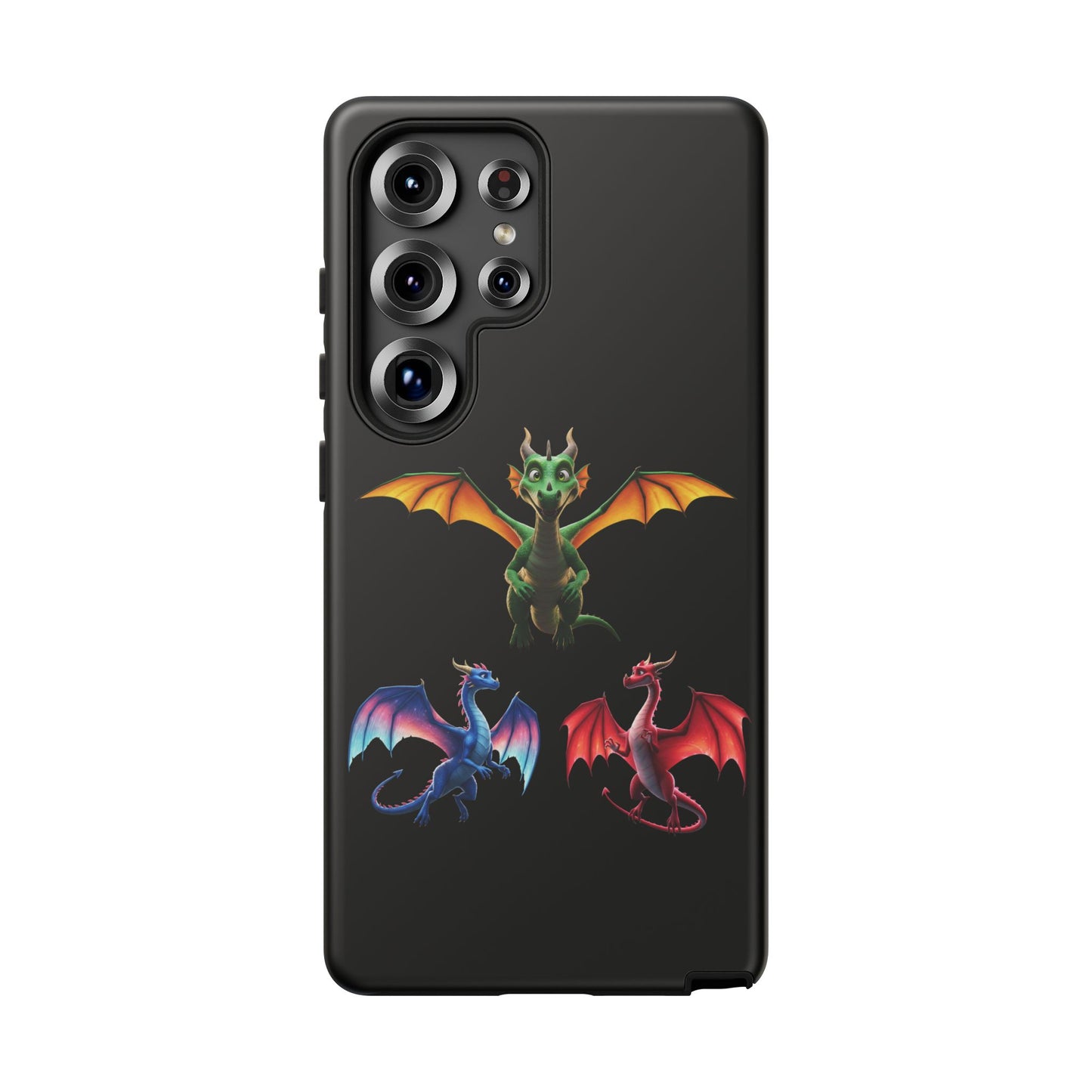 Protective Dragon Phone Case for Samsung Galaxy - Fantasy Art Durable Cover - Bookish Mythical Gift for Teens & Adults Twilight Aesthetic