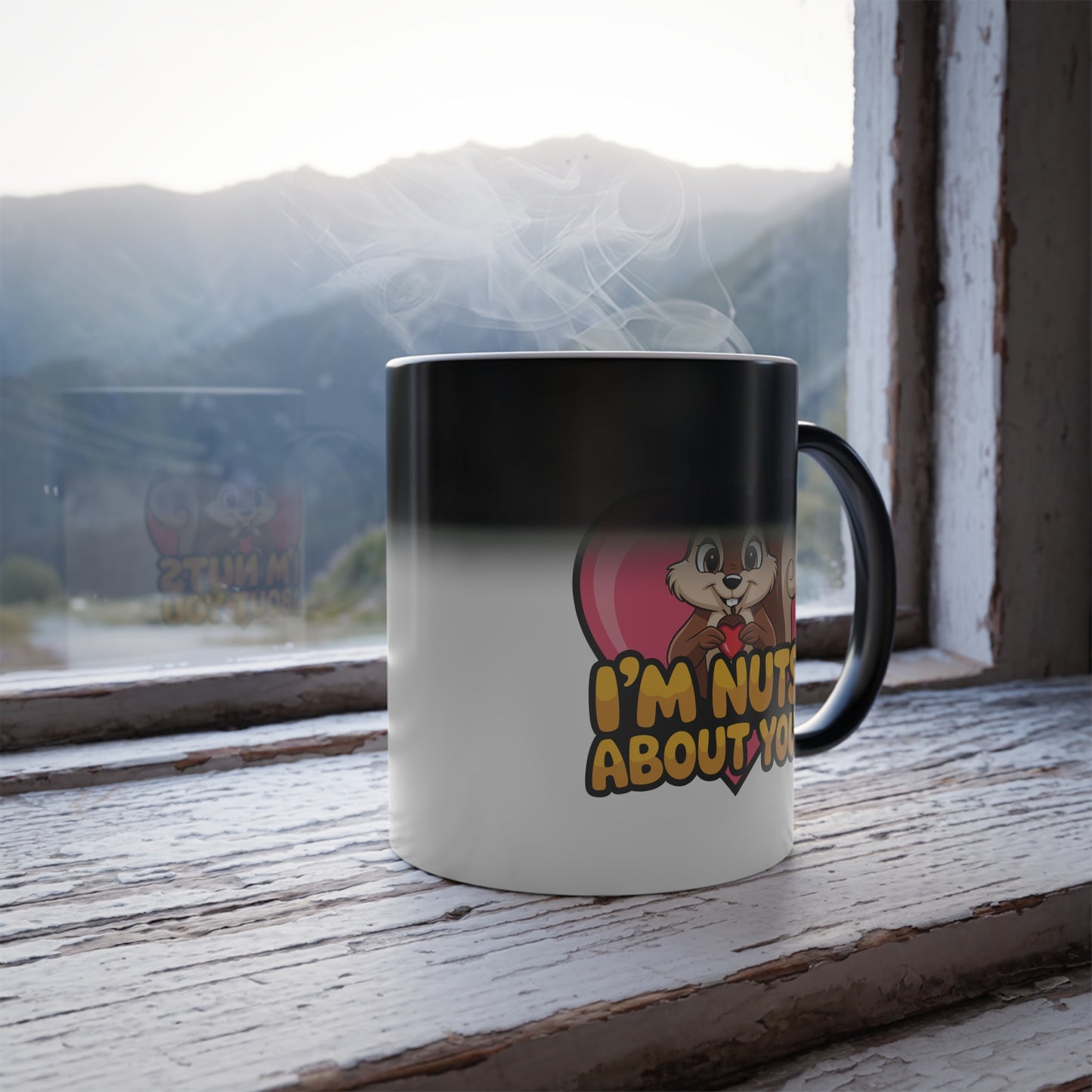 I'm Nuts About You Color Changing Mug