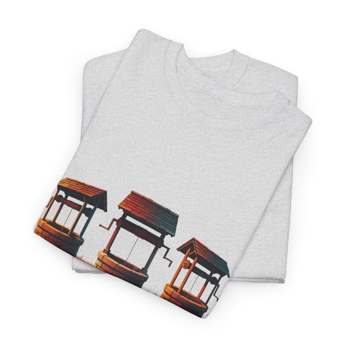 Funny “Well Well Well” T-Shirt • Pun Graphic Tee with Wishing Wells • Retro Vintage Humor Shirt • Gift for Pun Lovers & Joke Fans