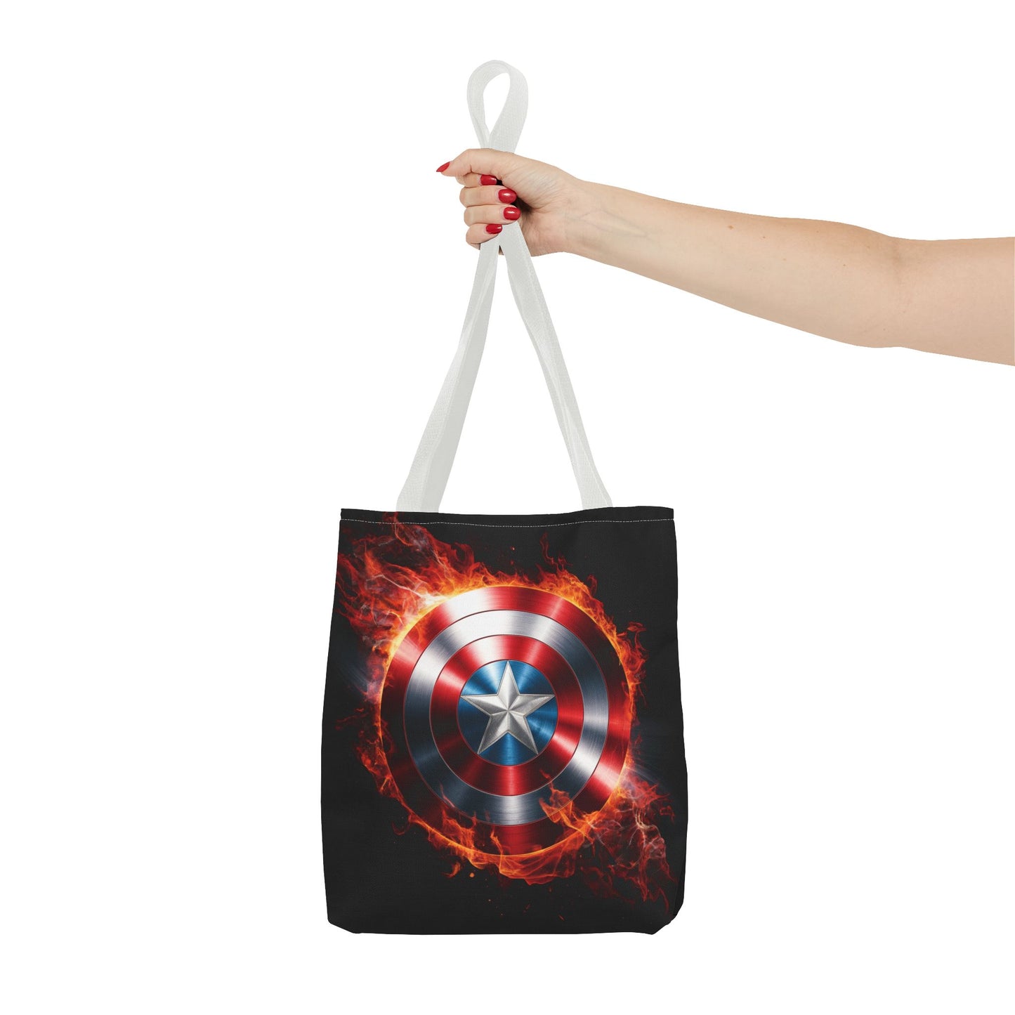 Captain America Shield Tote Bag