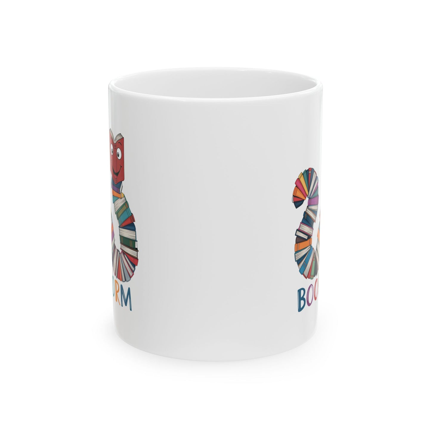 Bookworm Ceramic Mug