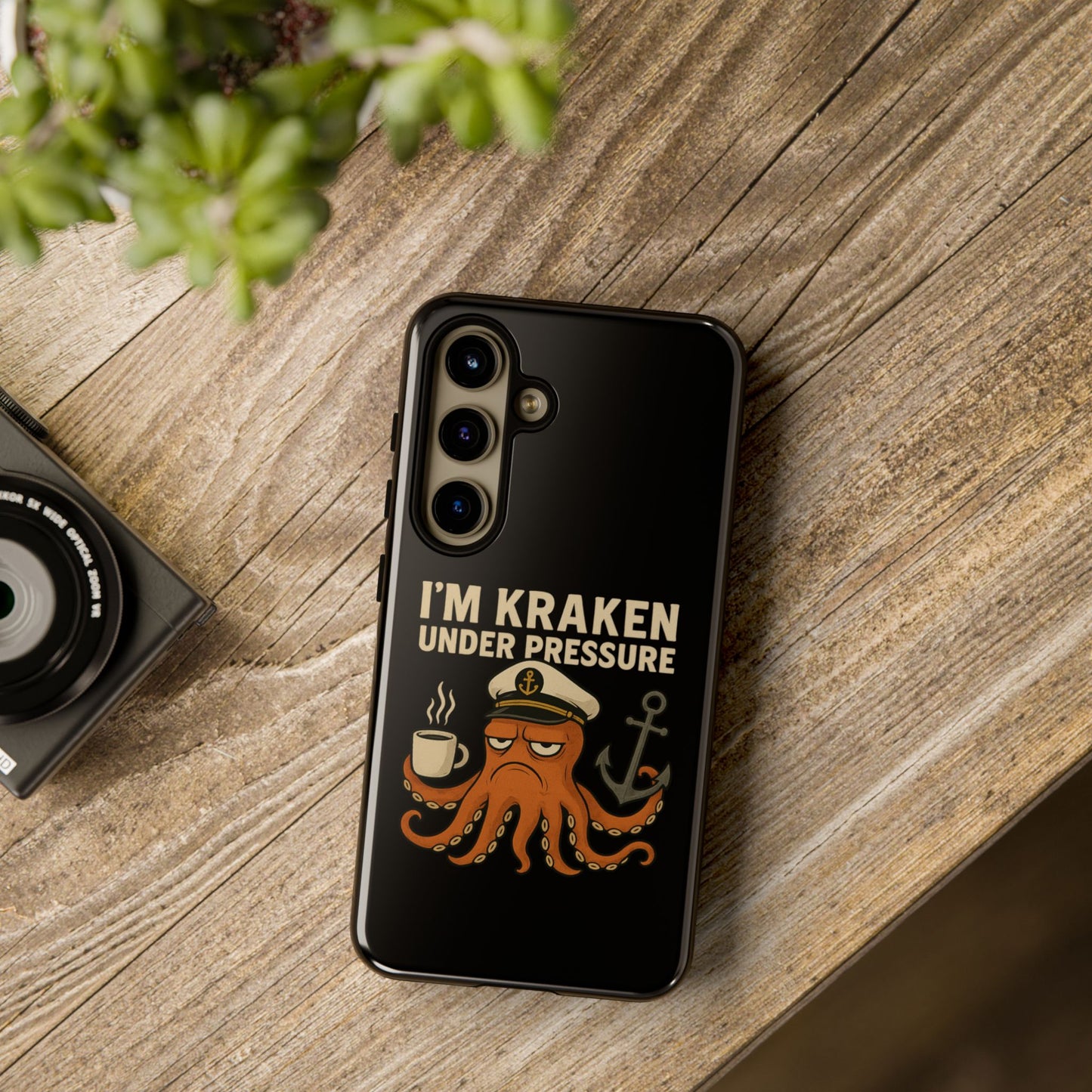 Samsung Phone Case Nautical Phone Case Ocean Themed Samsung Case Octopus Case Beach Themed Phone Case