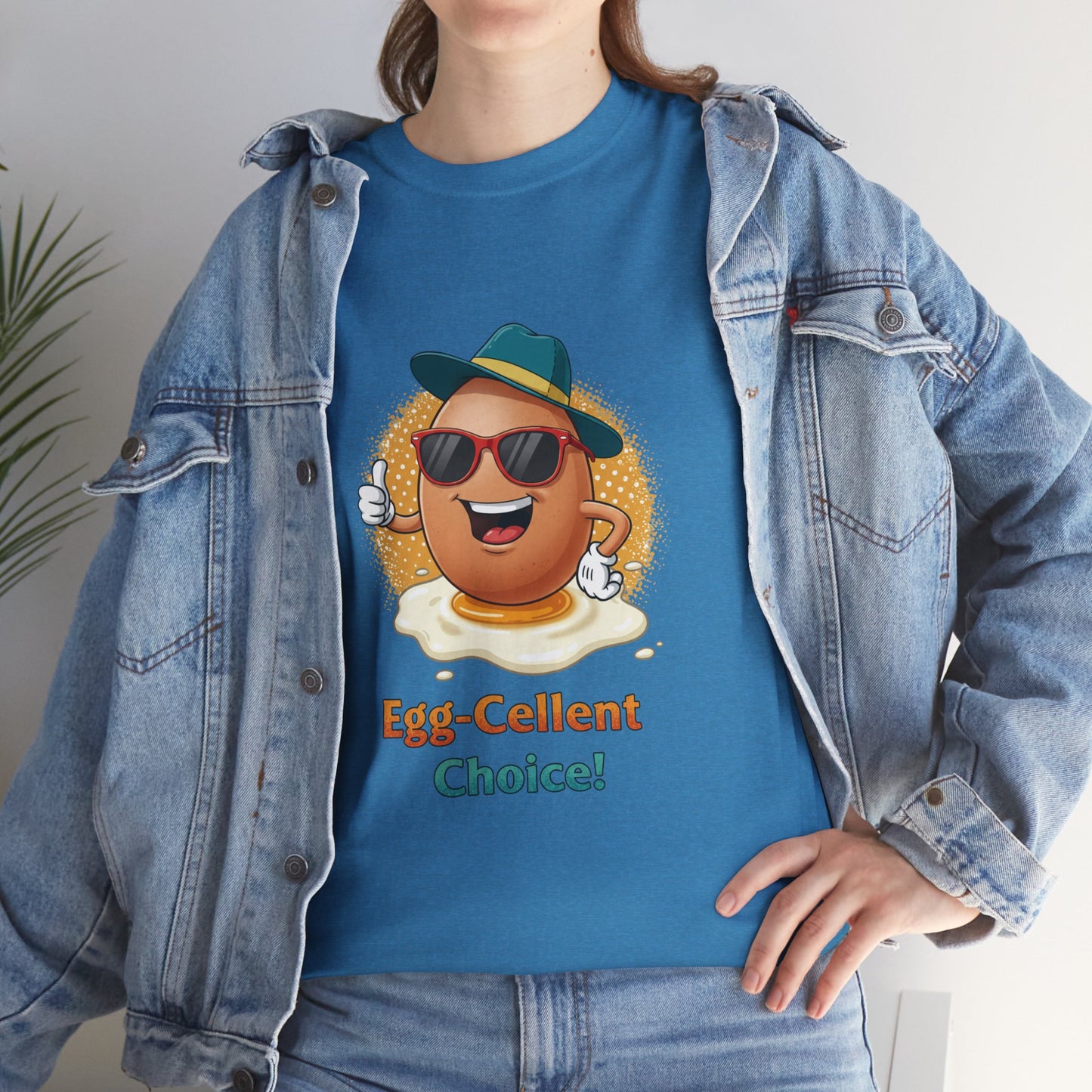 Funny Egg Shirt | Egg-Cellent Choice T-Shirt | Pun Food Tee | Breakfast Lover Gift | Cool Cartoon Egg Shirt | Dad Joke Shirt