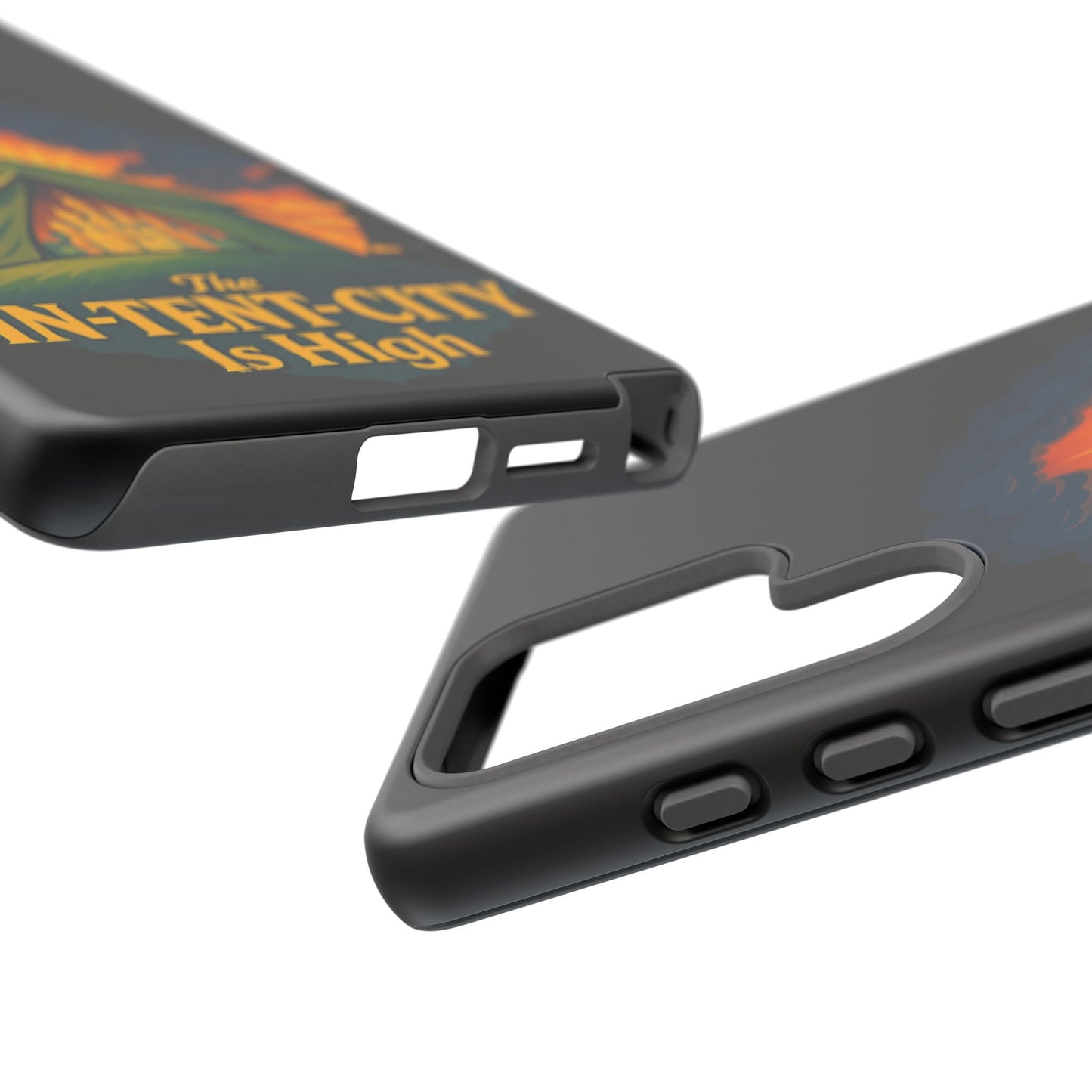 Samsung Phone Case - The In-Tent-City Is High Intense Phone Case Funny Intensity Case