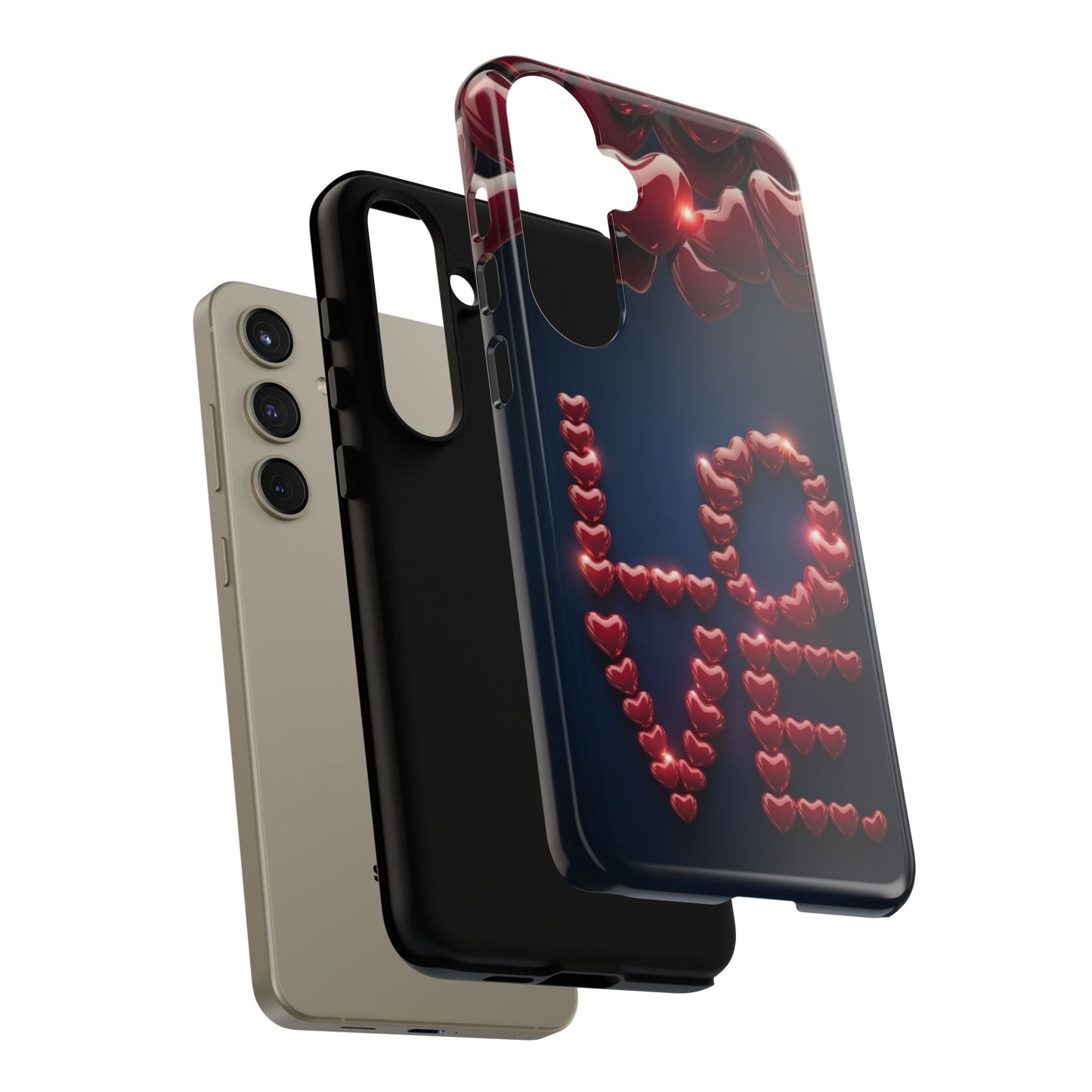 Samsung Phone Case Love Hearts Tough Case