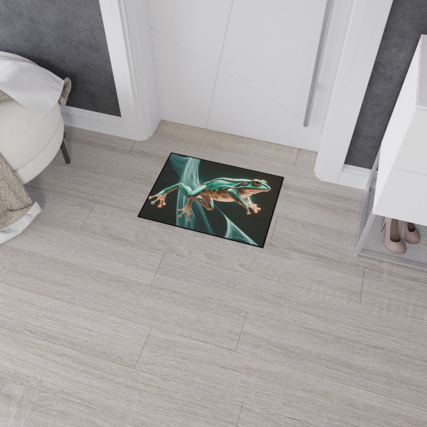 Floor Mat - Fun Frog Design