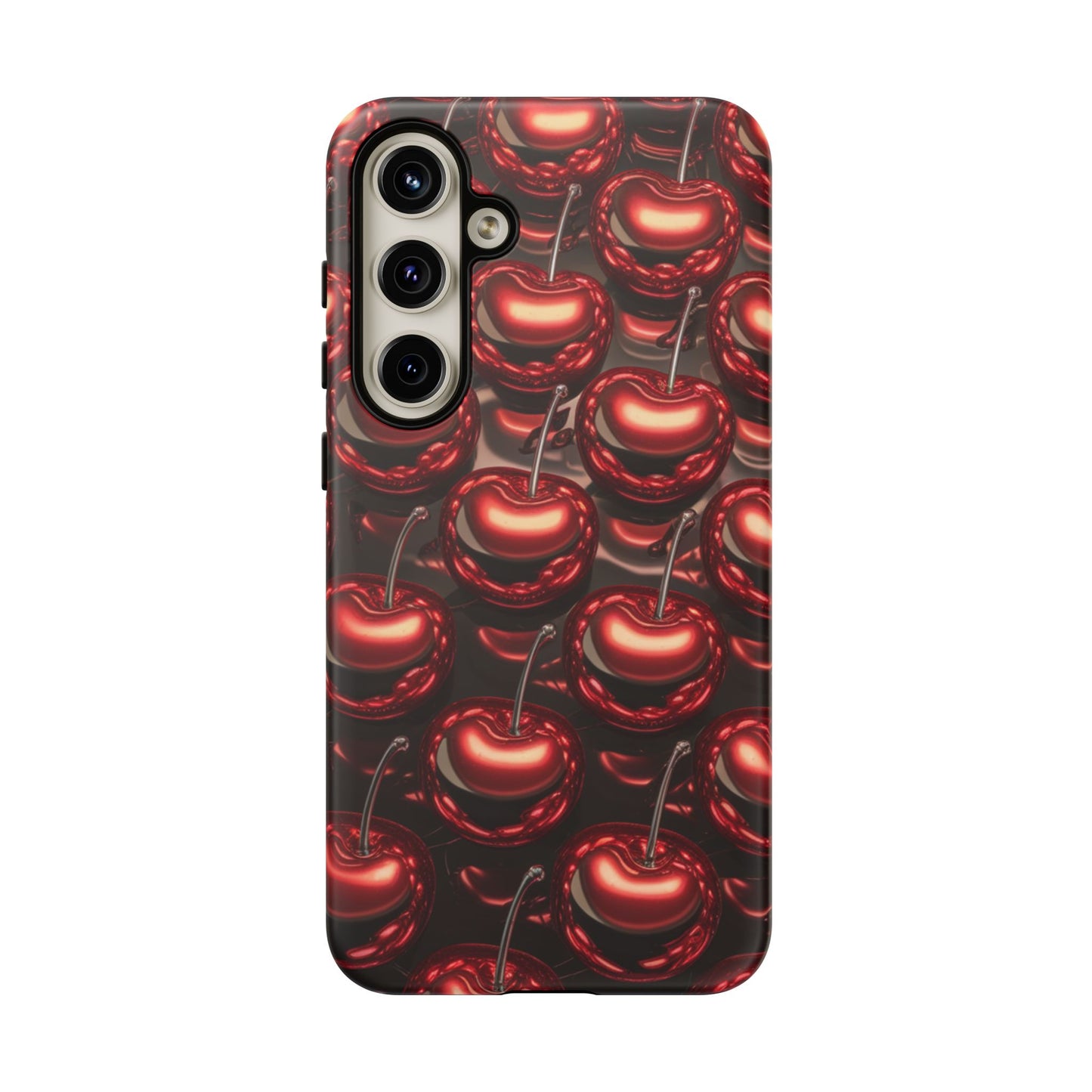 Phone Case - Shiny Cherries Design for Samsung Galaxy
