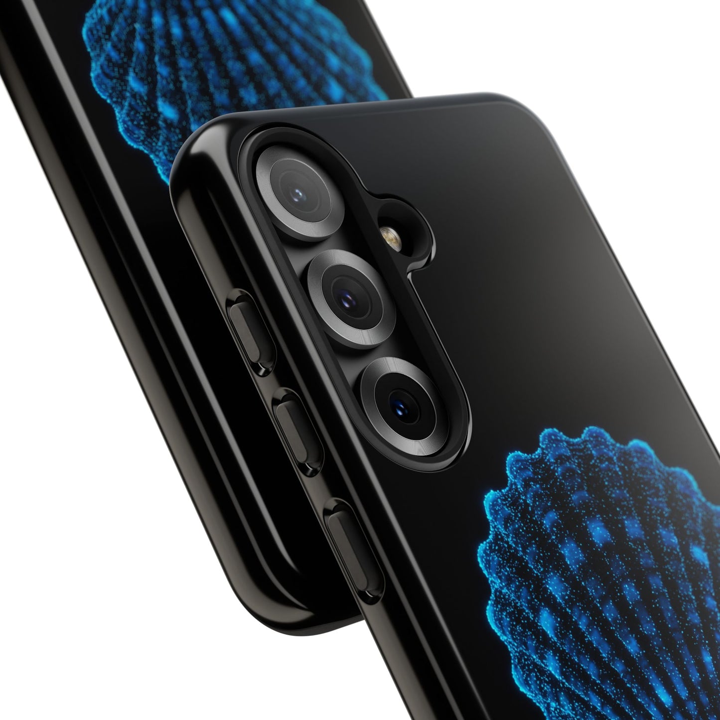 Samsung Phone Case Bioluminescent Shell Design Nautical Phone Case Beach Accessory